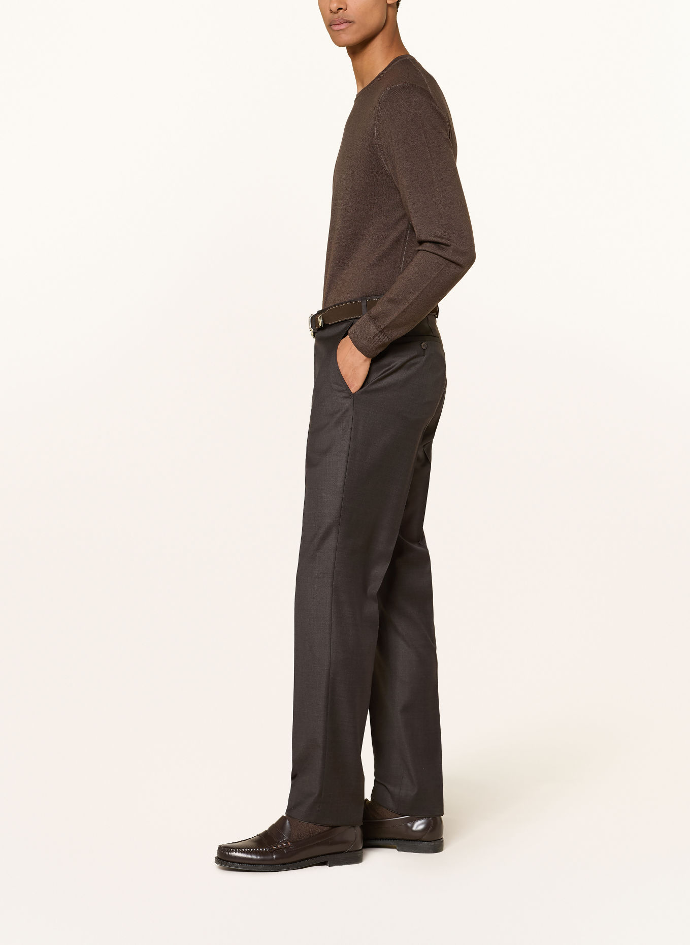 DRESSLER Regular fit bukser: 089 braun