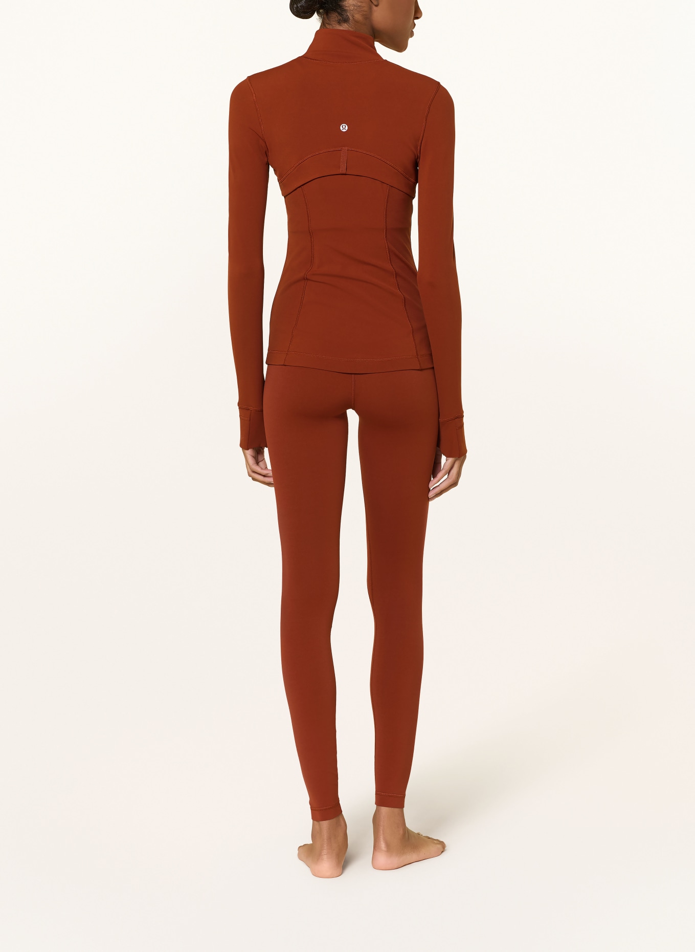 lululemon DEFINE NULU™ yoga jacket: DARK RED
