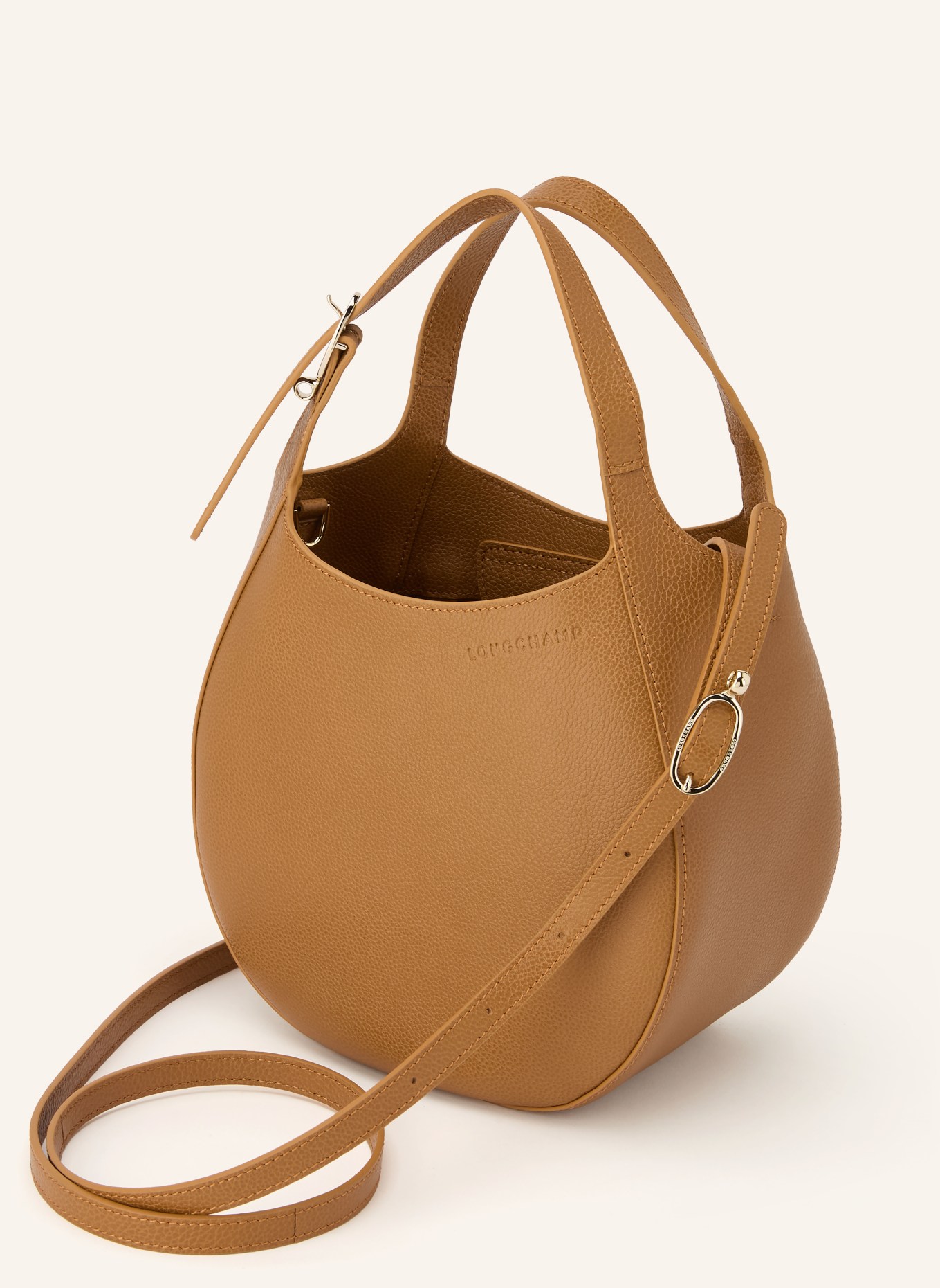 LONGCHAMP Beuteltasche LE FOULONNÉ XL: BRAUN