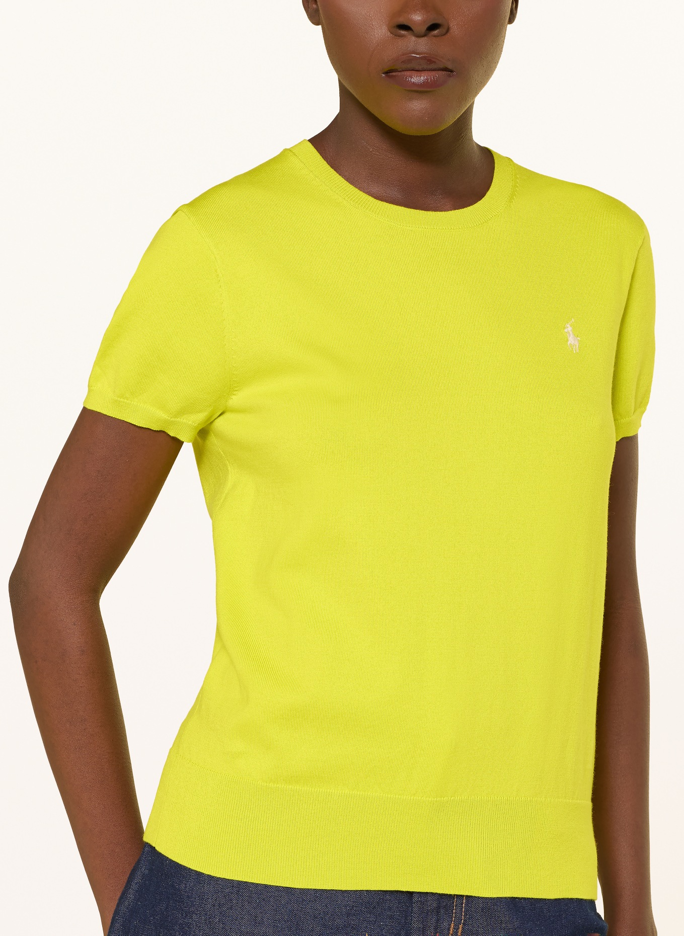 POLO RALPH LAUREN Knit shirt: NEON GREEN
