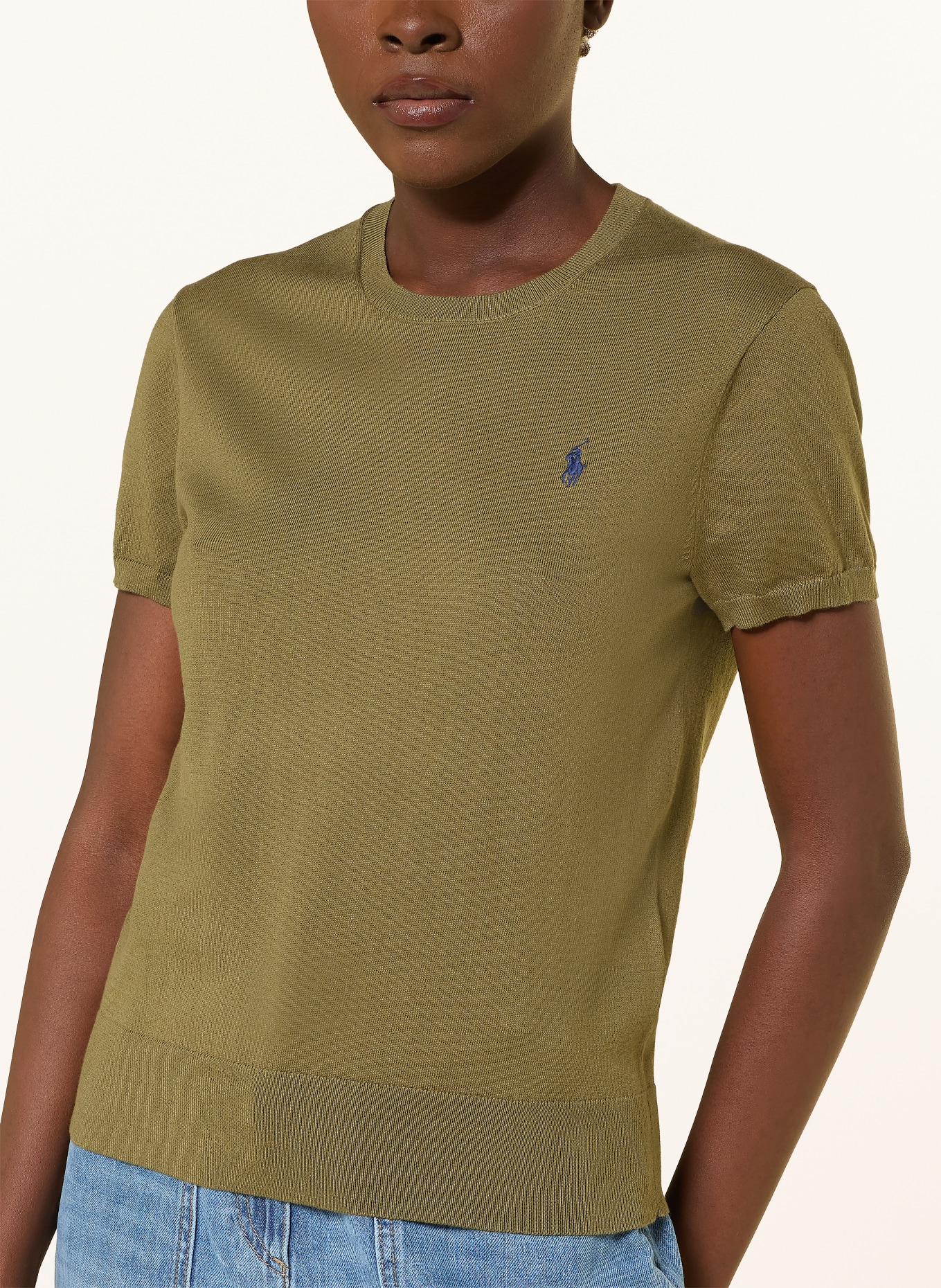 POLO RALPH LAUREN gebreide trui: KAKI