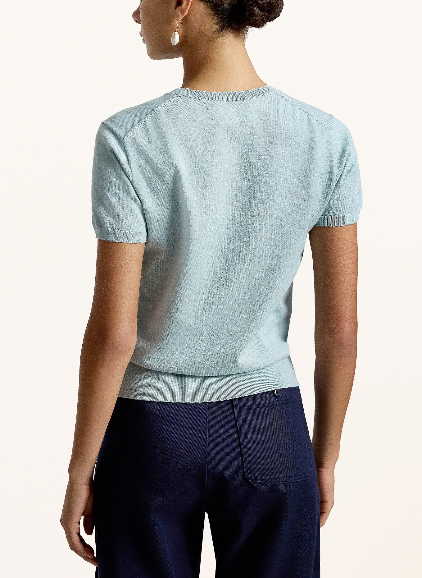 POLO RALPH LAUREN Knit shirt: TURQUOISE