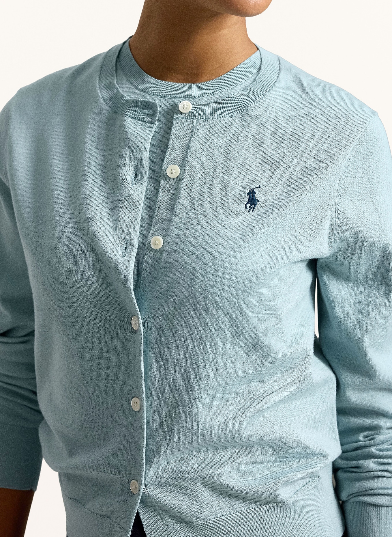 POLO RALPH LAUREN Cardigan: TURQUOISE