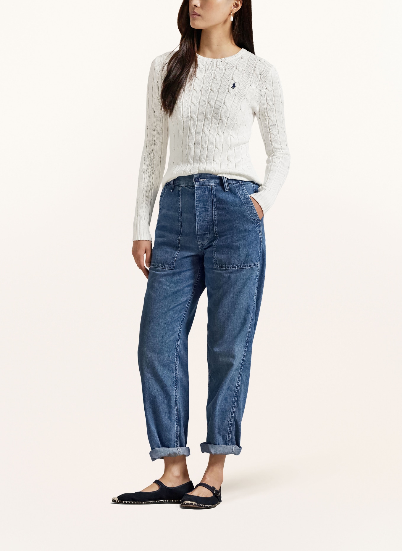 POLO RALPH LAUREN trui: WIT
