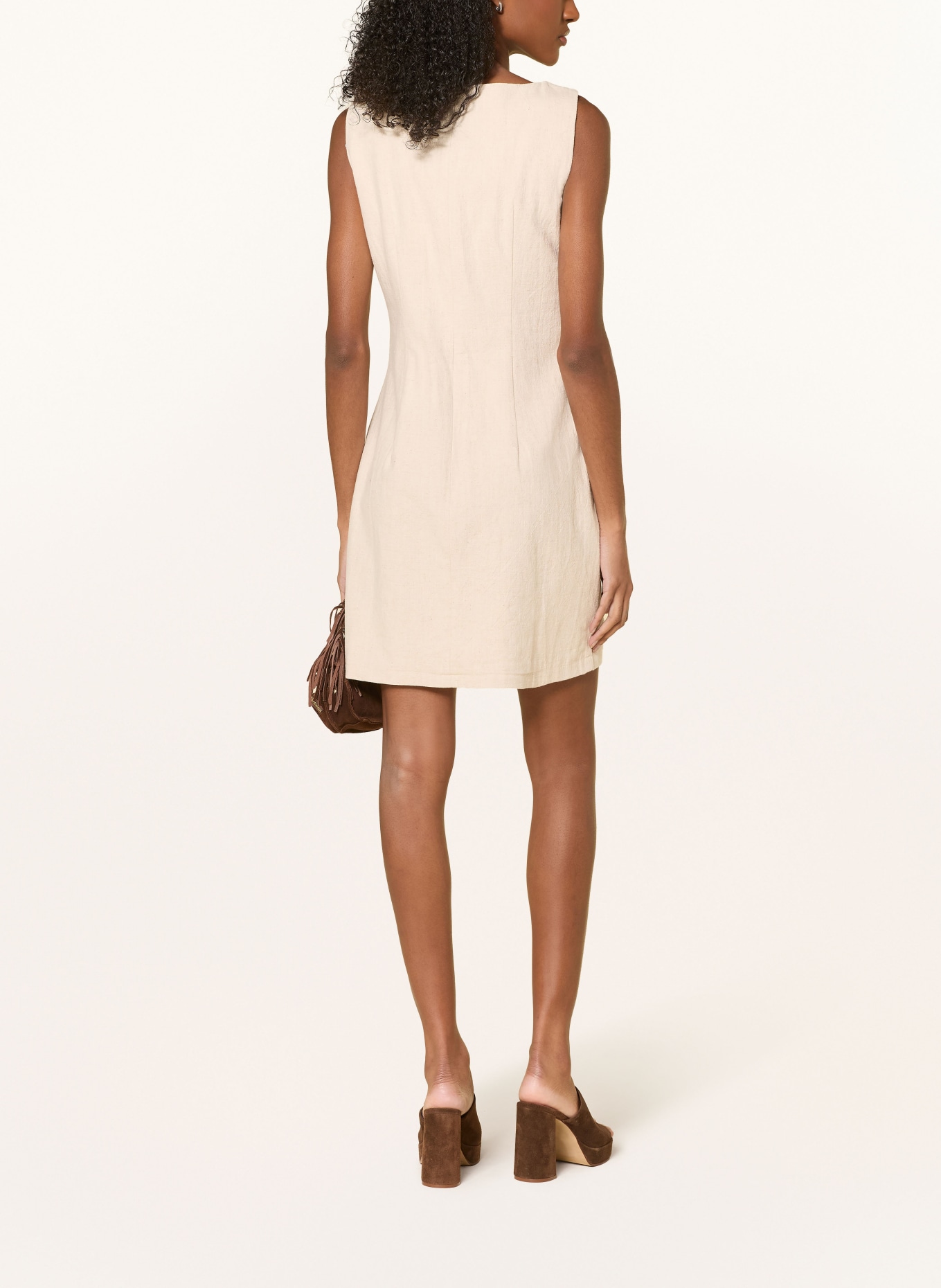 NEO NOIR Kleid BRUNA: BEIGE