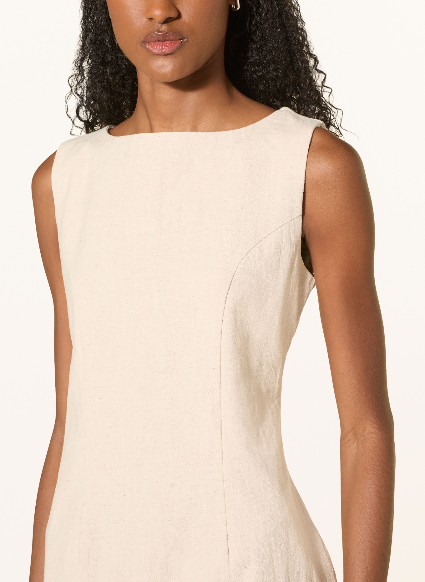 NEO NOIR Kleid BRUNA: BEIGE