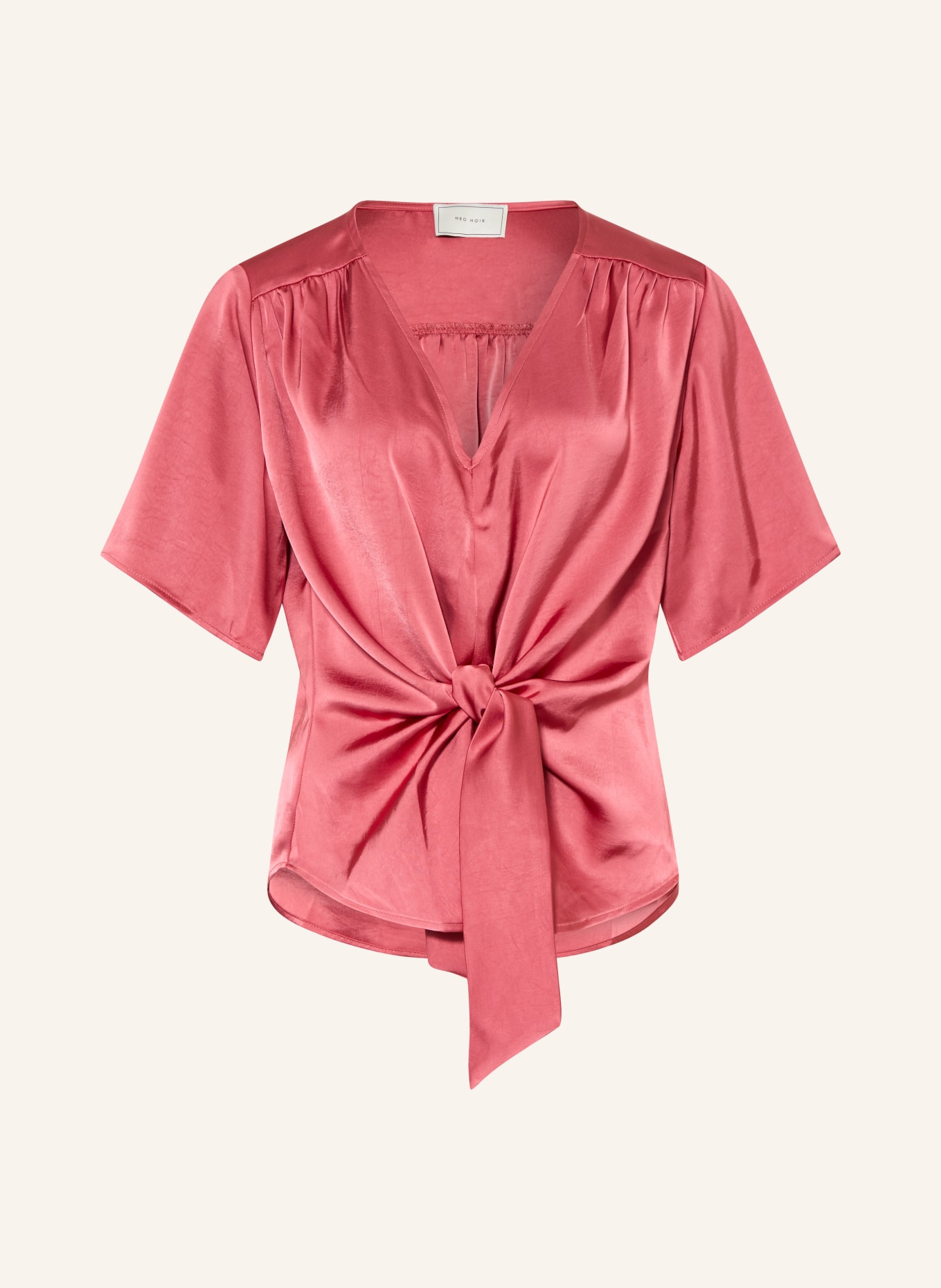 NEO NOIR Satinbluse CASADIA: PINK