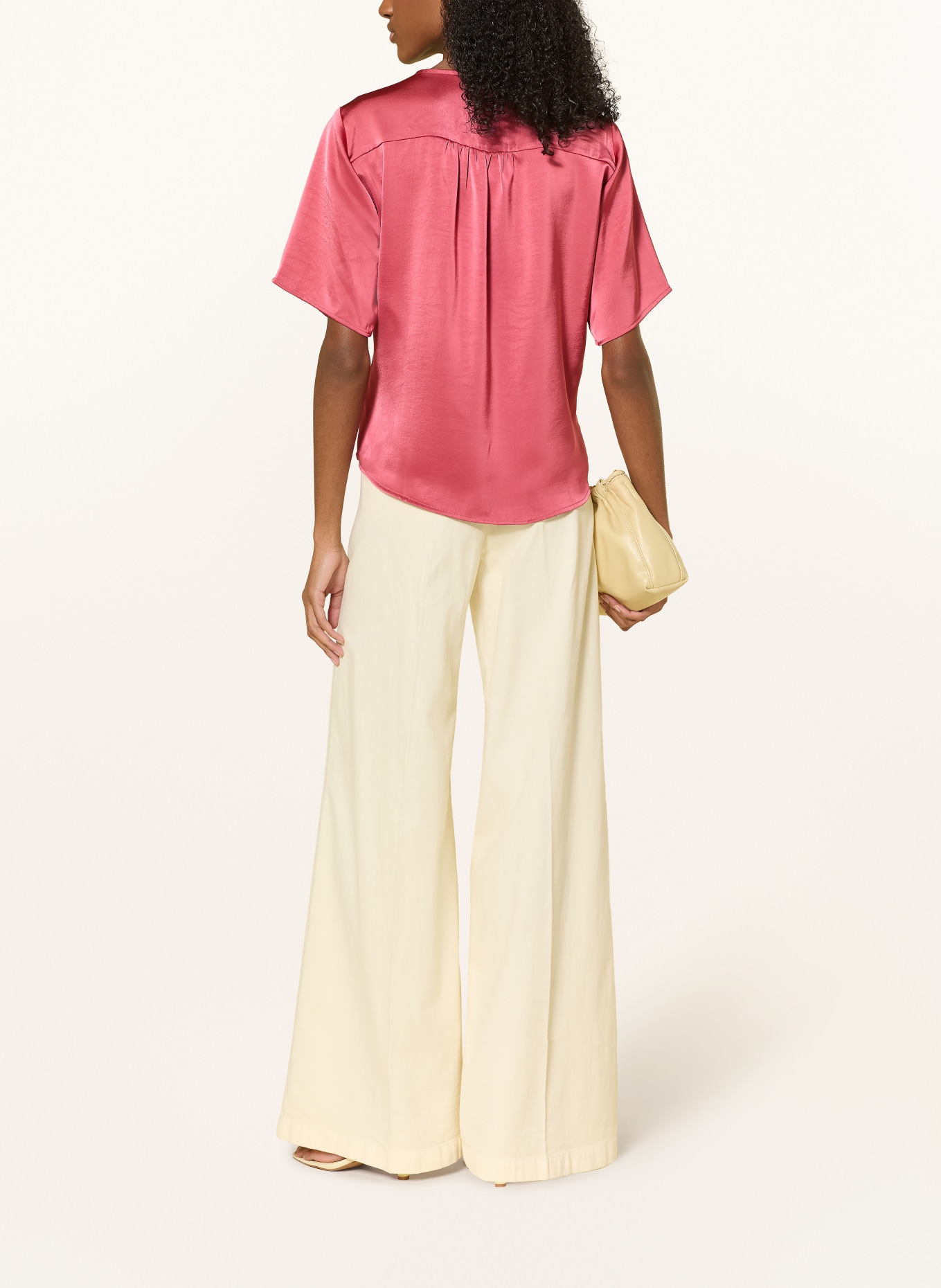 NEO NOIR Satinbluse CASADIA: PINK