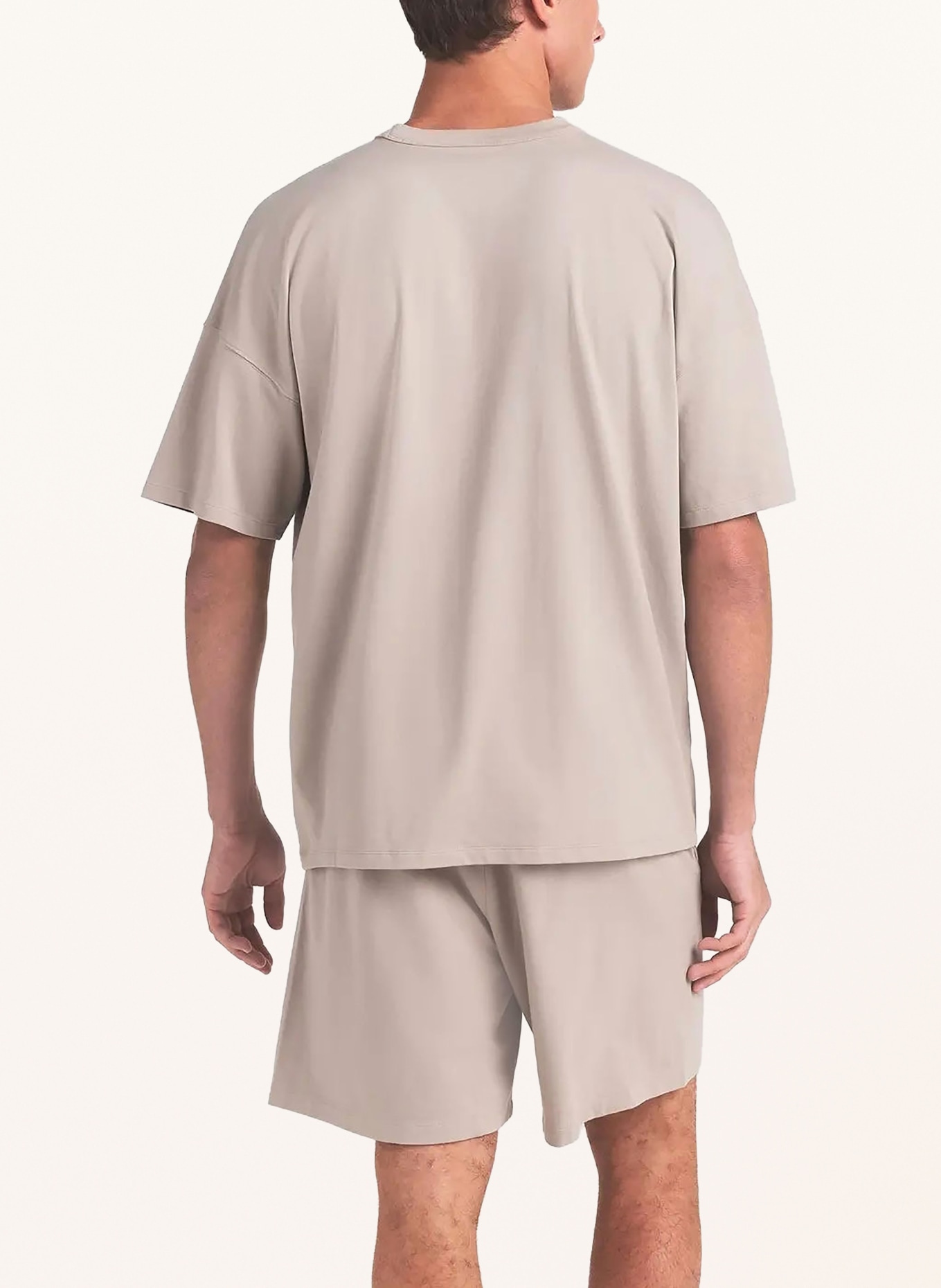 SKIMS JERSEY LOUNGE RELAXED lounge shorts: LINEN