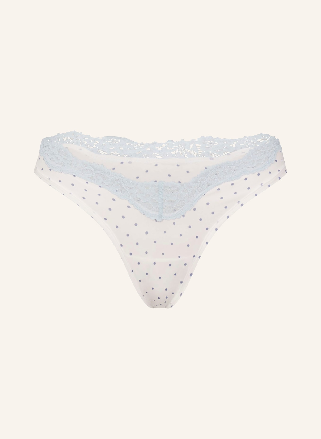SKIMS Kalhotky String FITS EVERYBODY: SLATE PIN DOT PRINT