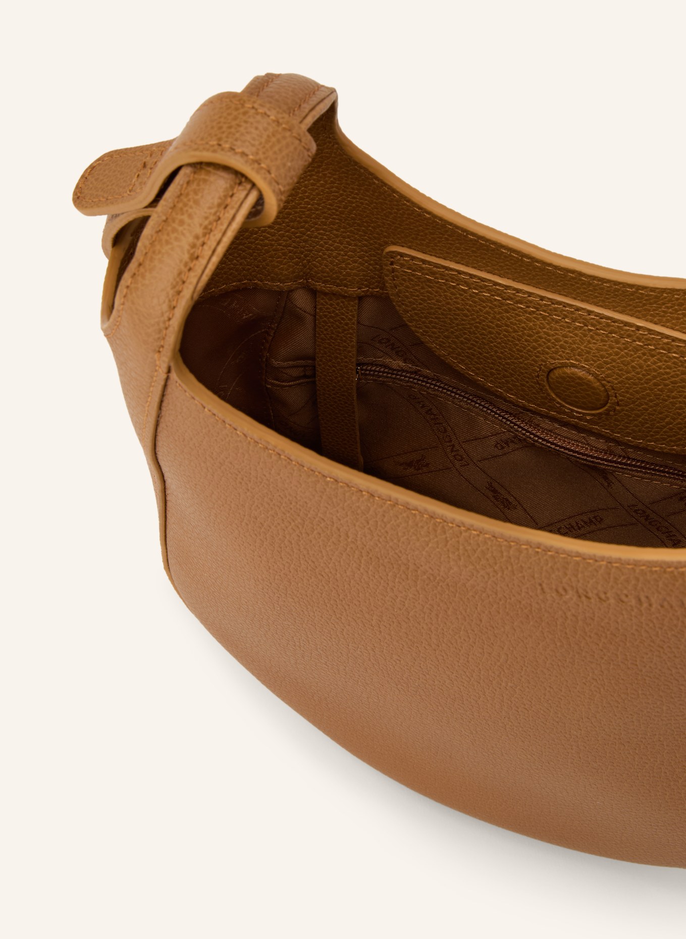 LONGCHAMP Umhängetasche LE FOULONNÉ SMALL: BRAUN