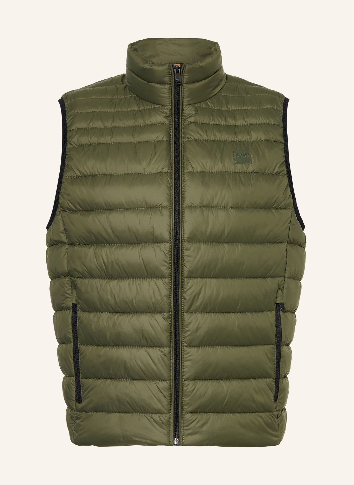 BOSS Kamizelka pikowana ODENO: KHAKI