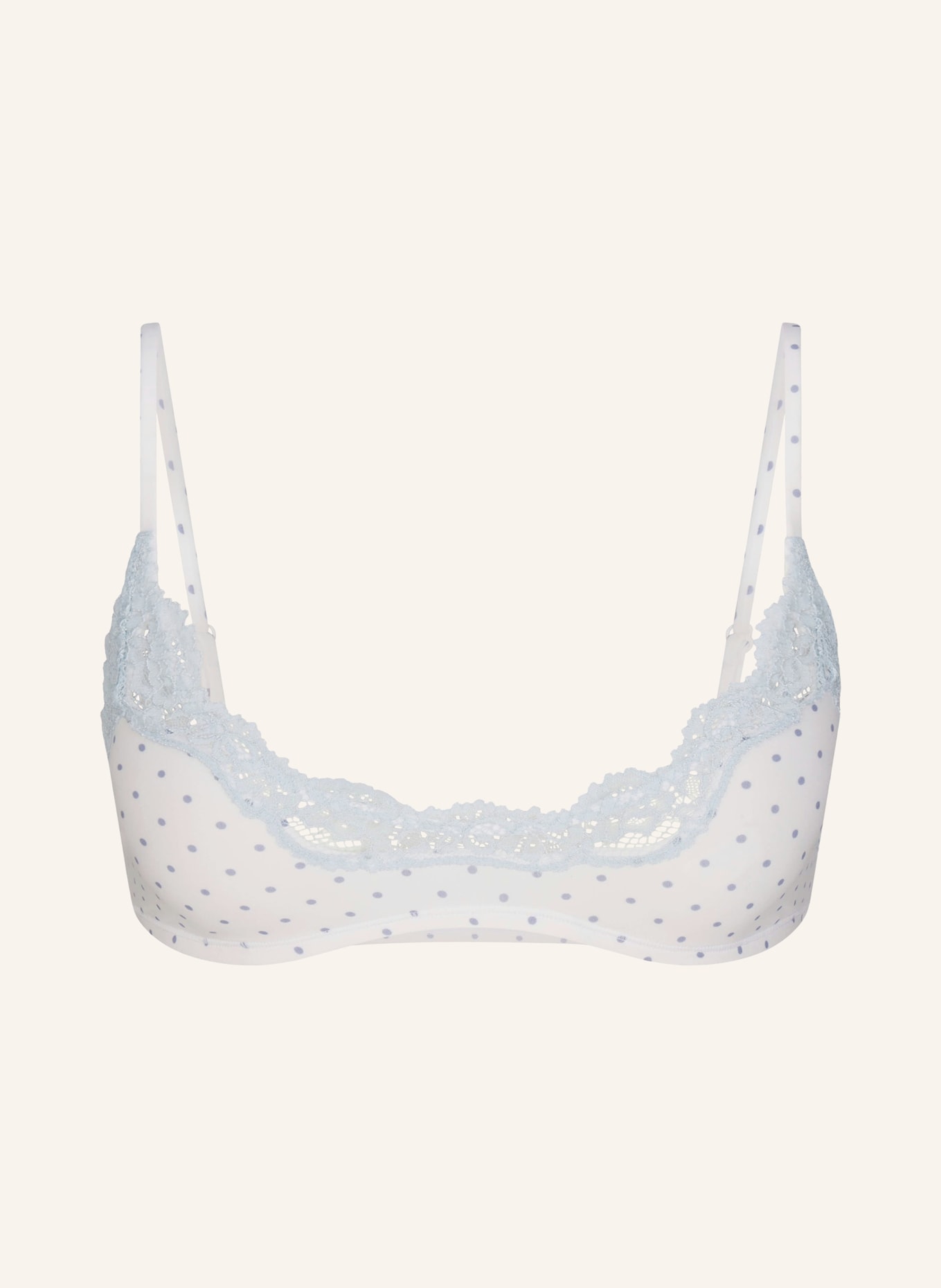 SKIMS Bustier FITS EVERYBODY: SLATE PIN DOT PRINT