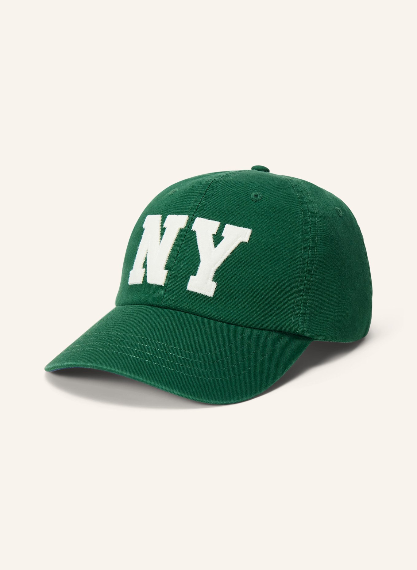 POLO RALPH LAUREN Cap: GREEN / CREAM