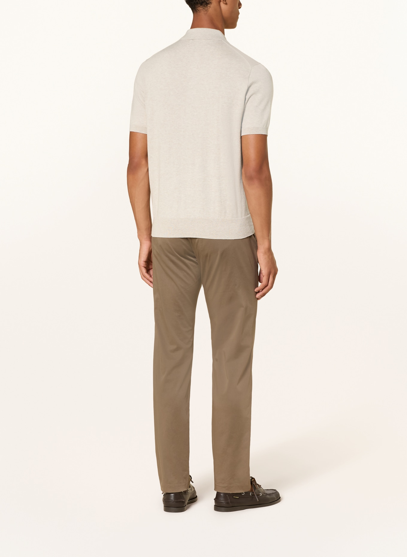 POLO RALPH LAUREN Polo en maille: BEIGE