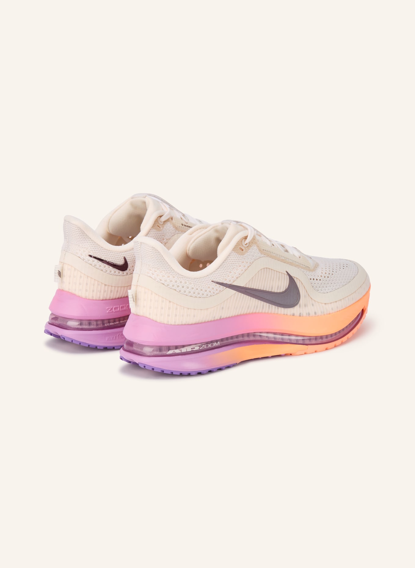 Nike Løbesko PEGASUS PREMIUM: HVID / MØRKEGRÅ / NEONORANGE