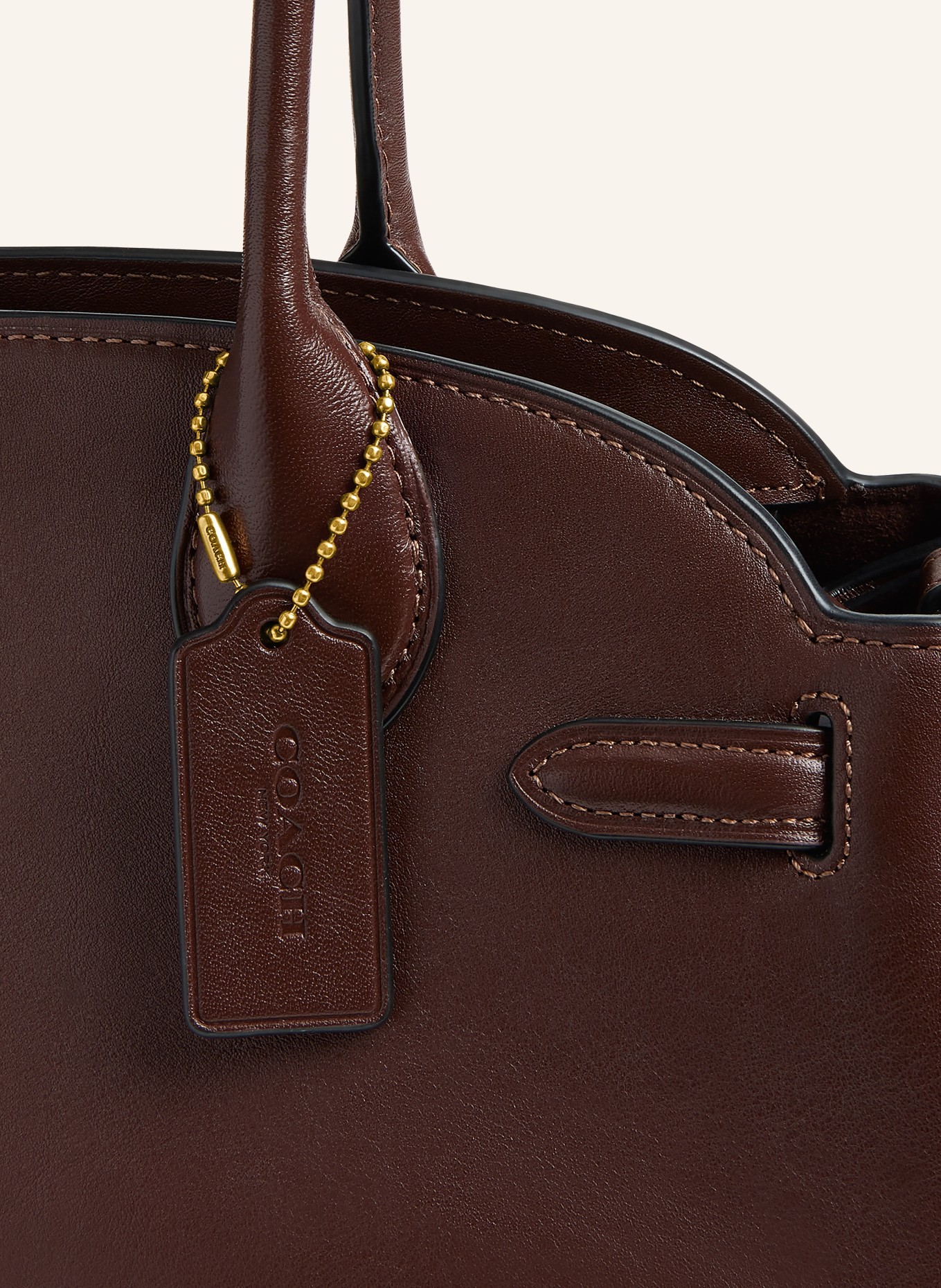COACH EMPIRE handbag: DARK BROWN