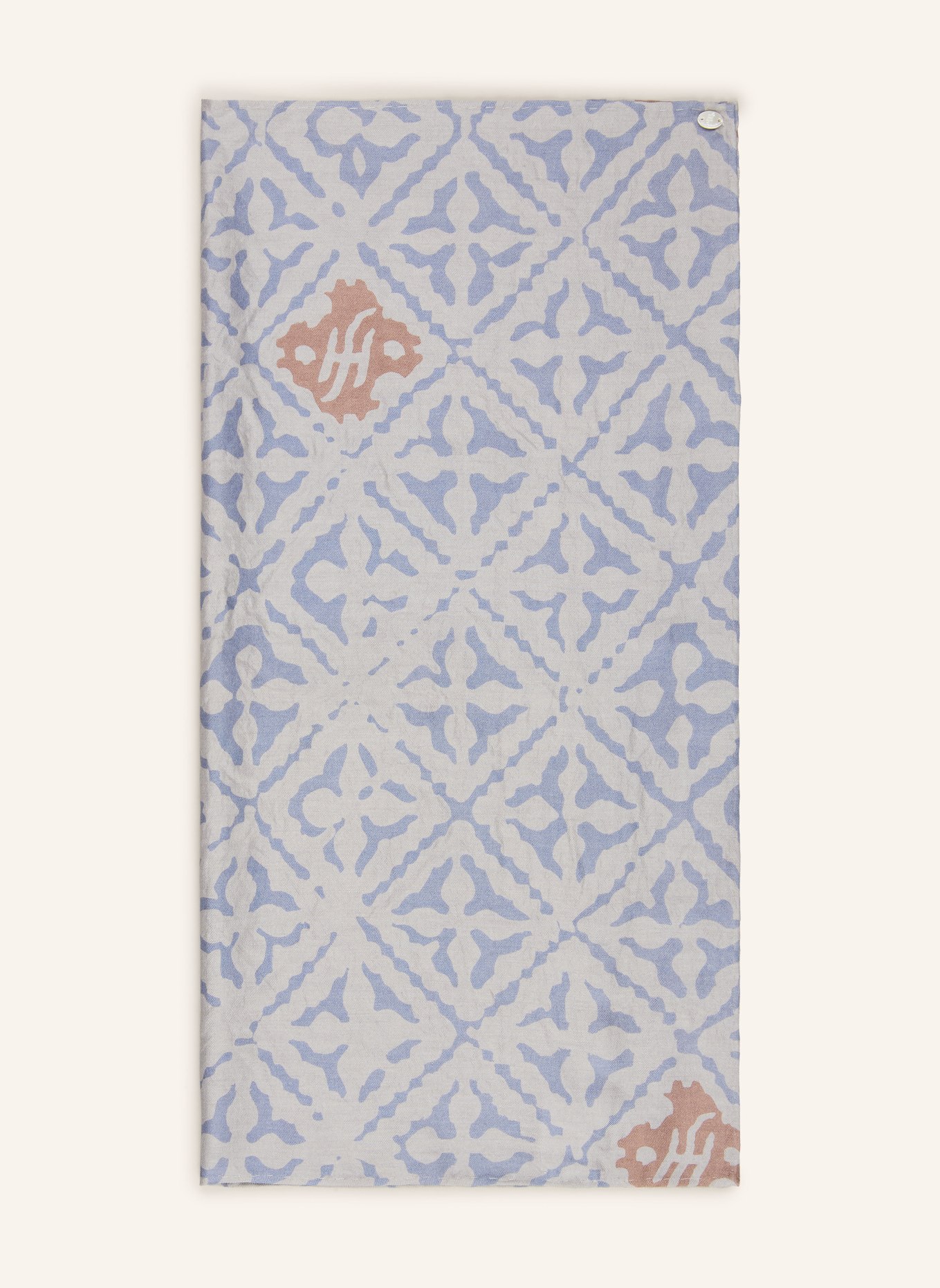 friendly hunting Seidentuch EYES OF MARAKECH: BLAUGRAU / TAUPE / HELLBLAU