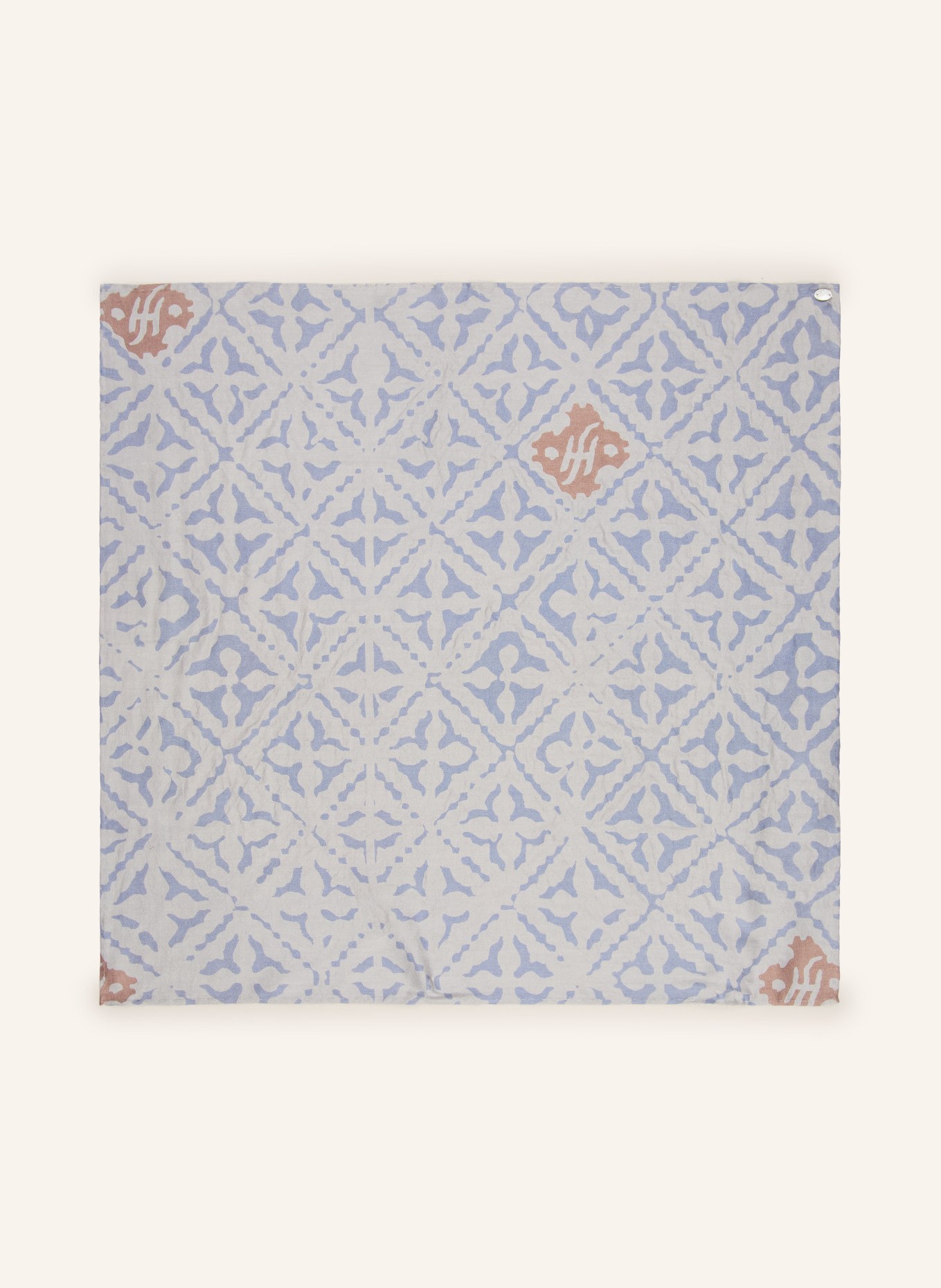 friendly hunting Seidentuch EYES OF MARAKECH: BLAUGRAU / TAUPE / HELLBLAU