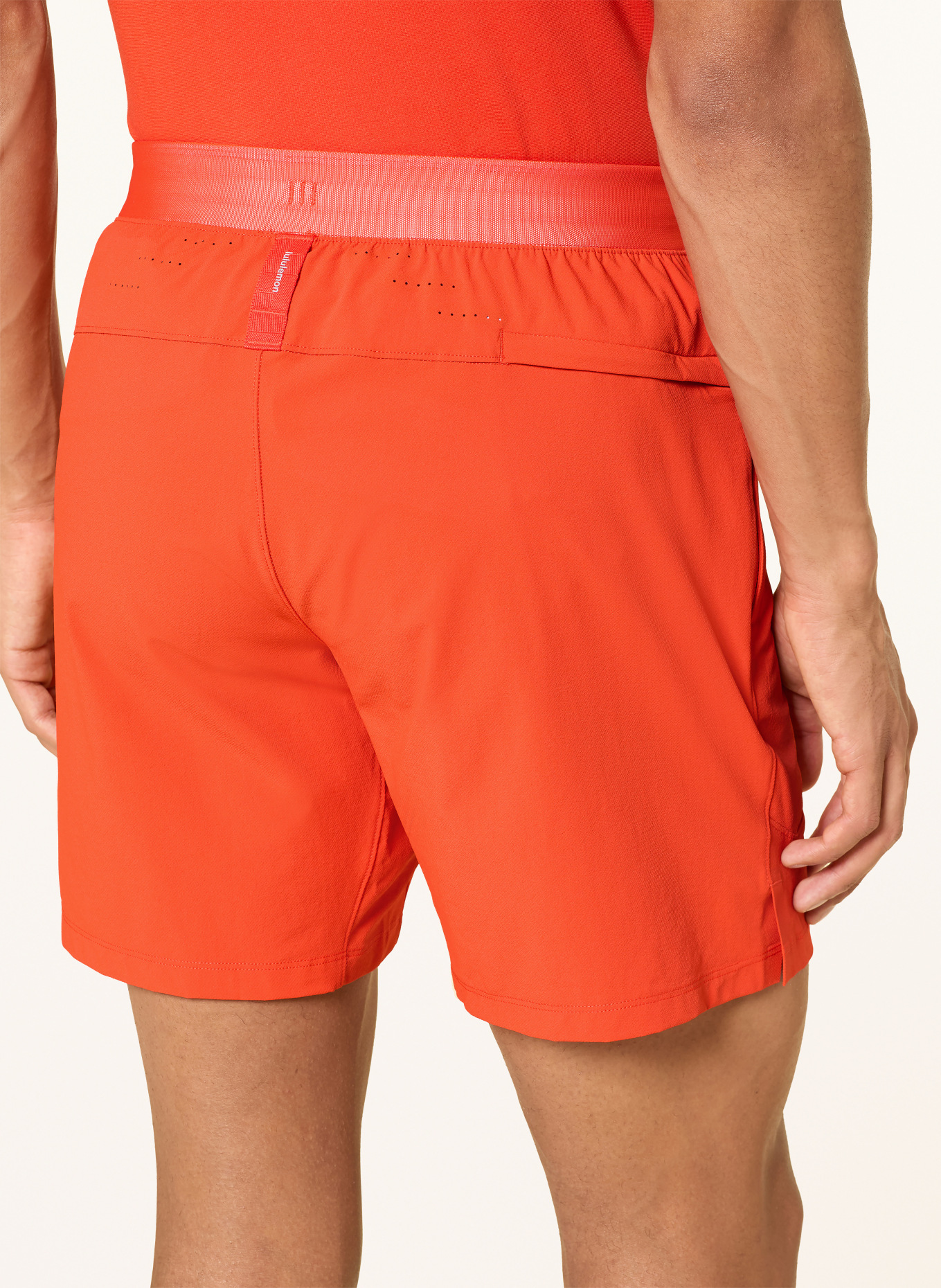 lululemon Training shorts LICENSE TO TRAIN 7IN: RED