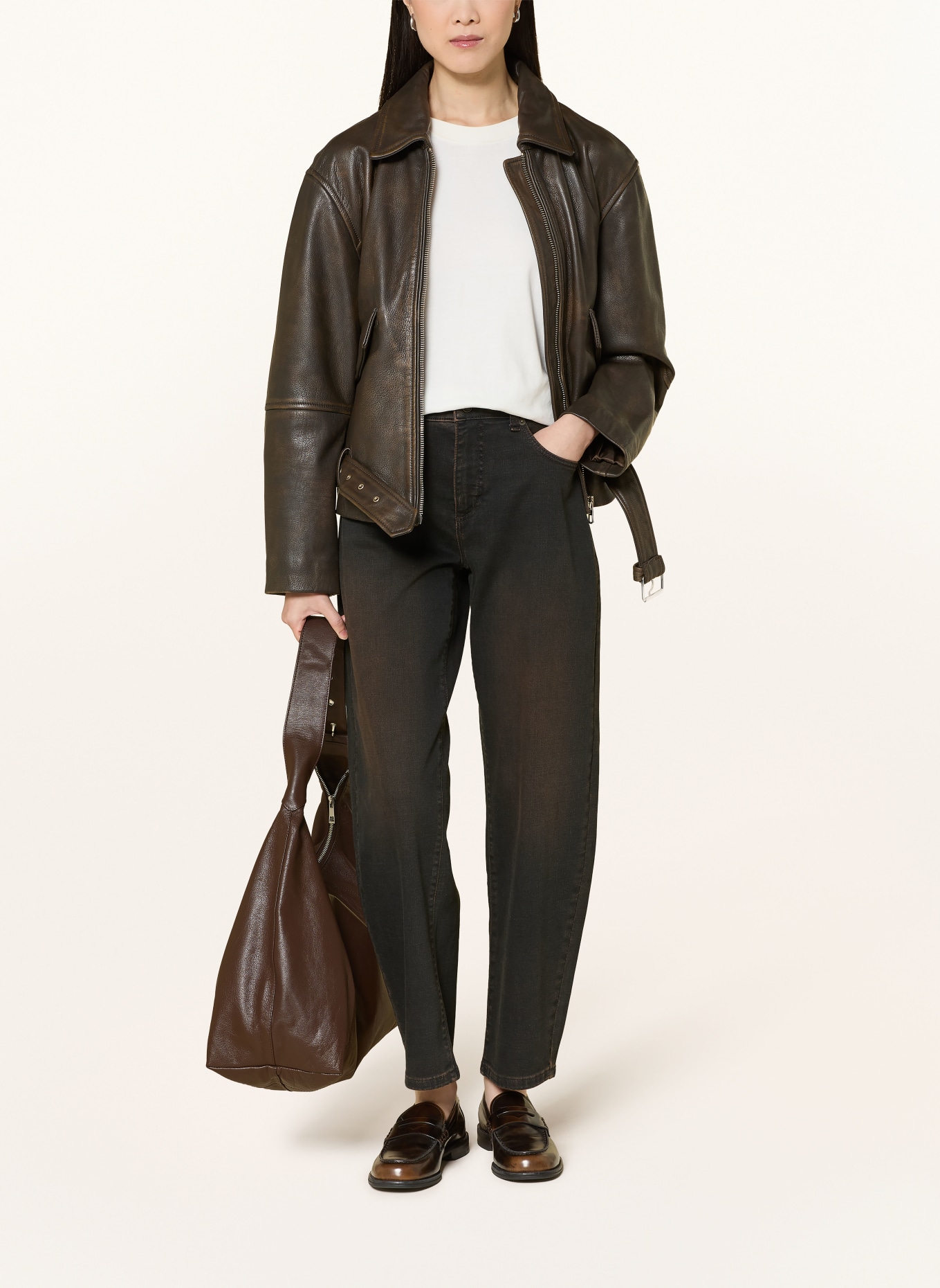 MAC Jean slim DANNI: D935 soft black brown used
