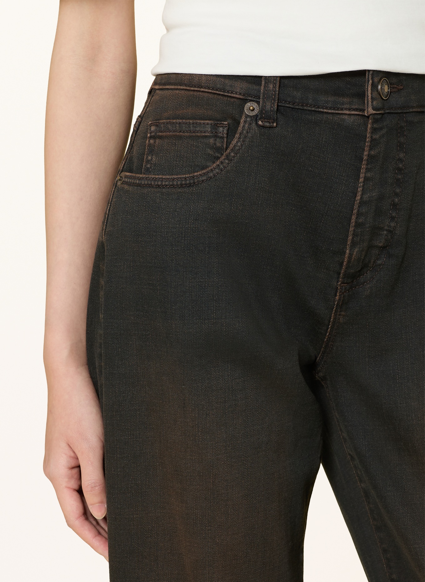 MAC Jean slim DANNI: D935 soft black brown used