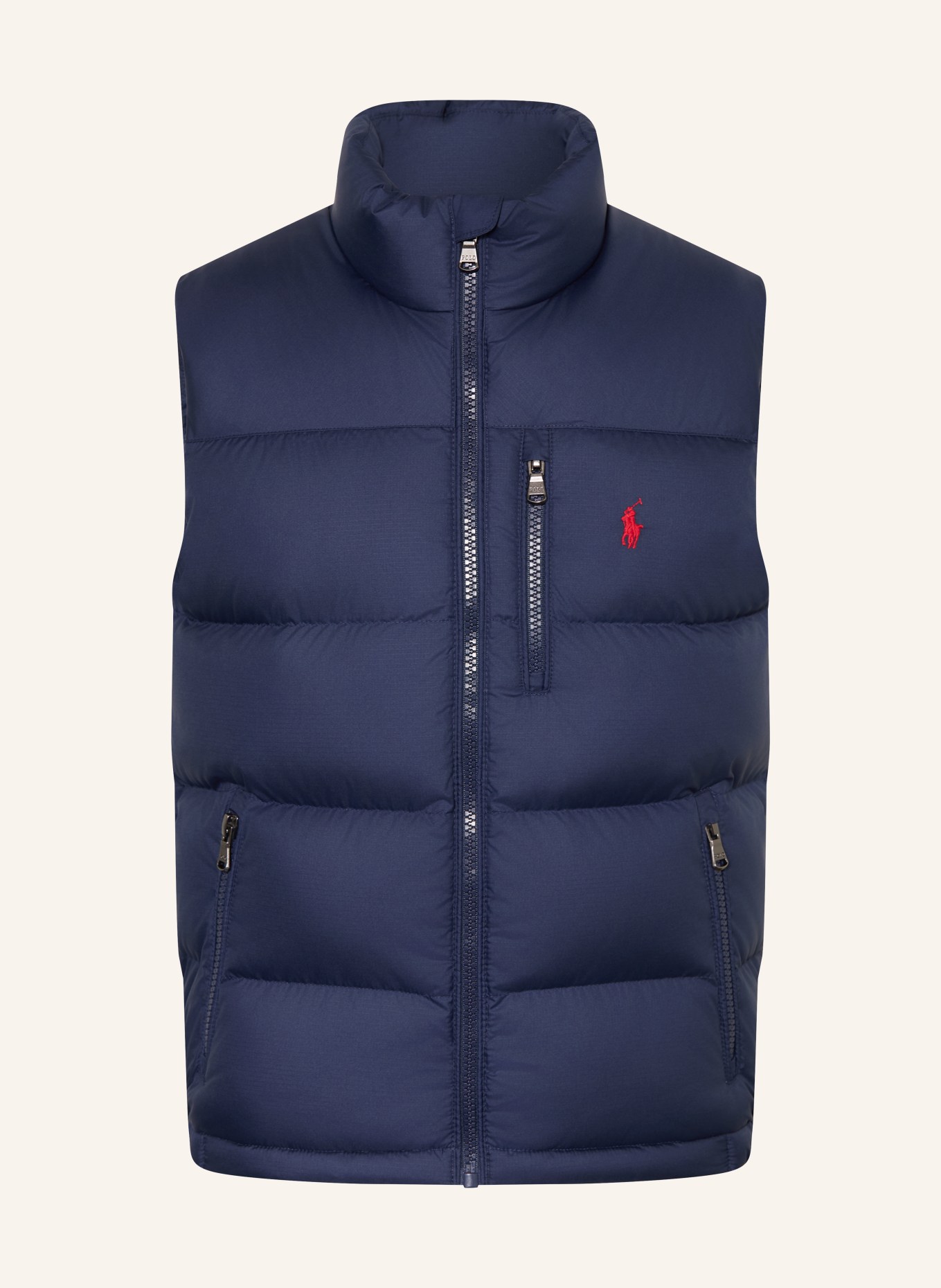 POLO RALPH LAUREN Péřová vesta: TMAVĚ MODRÁ