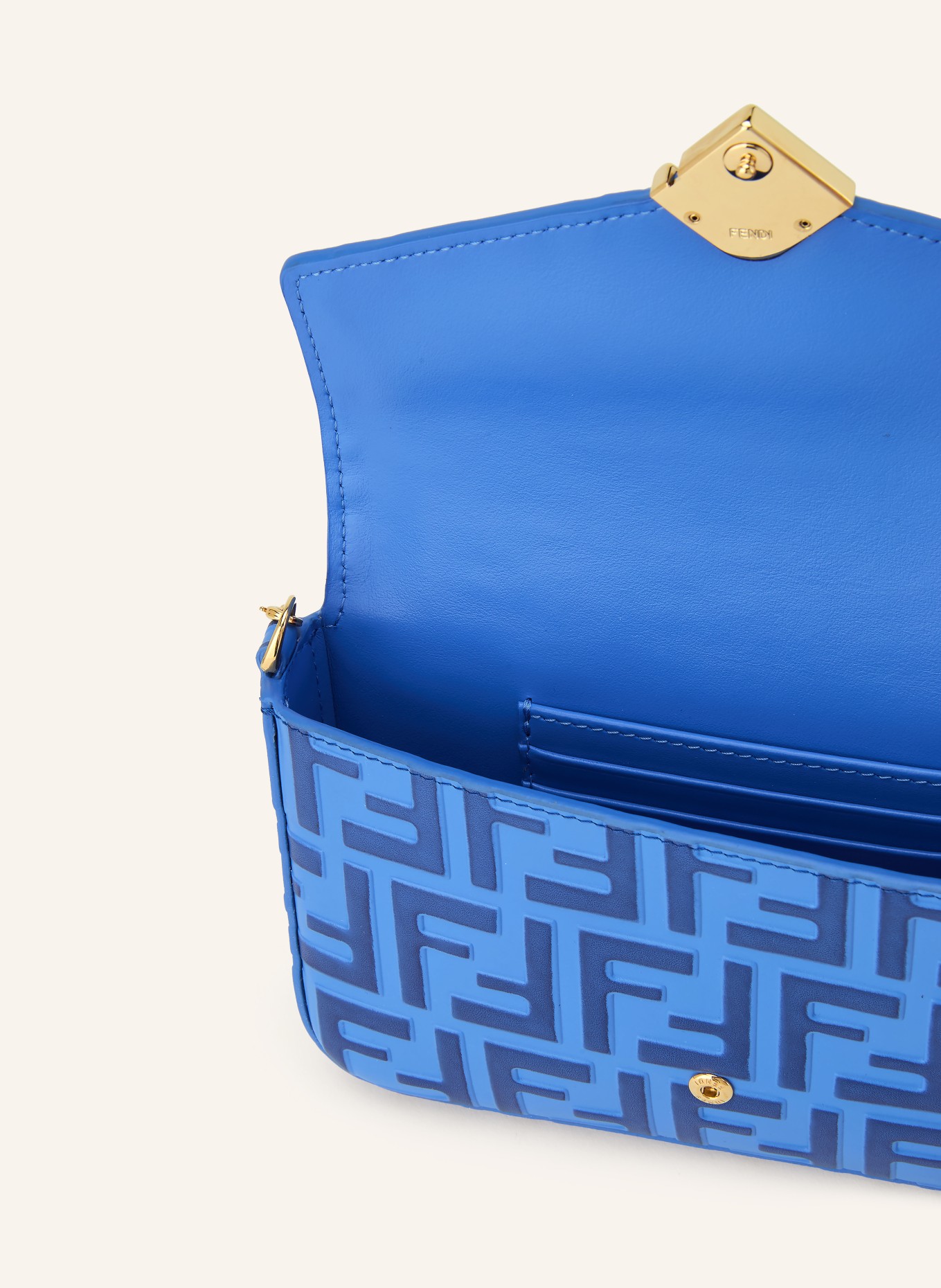 FENDI Wallet: BLUE / GOLD / DARK BLUE