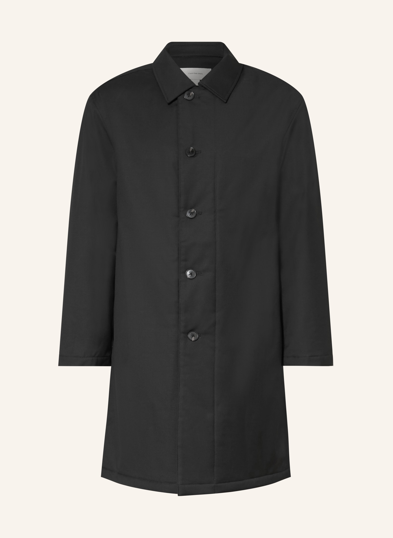 Calvin Klein Trenchcoat: SCHWARZ