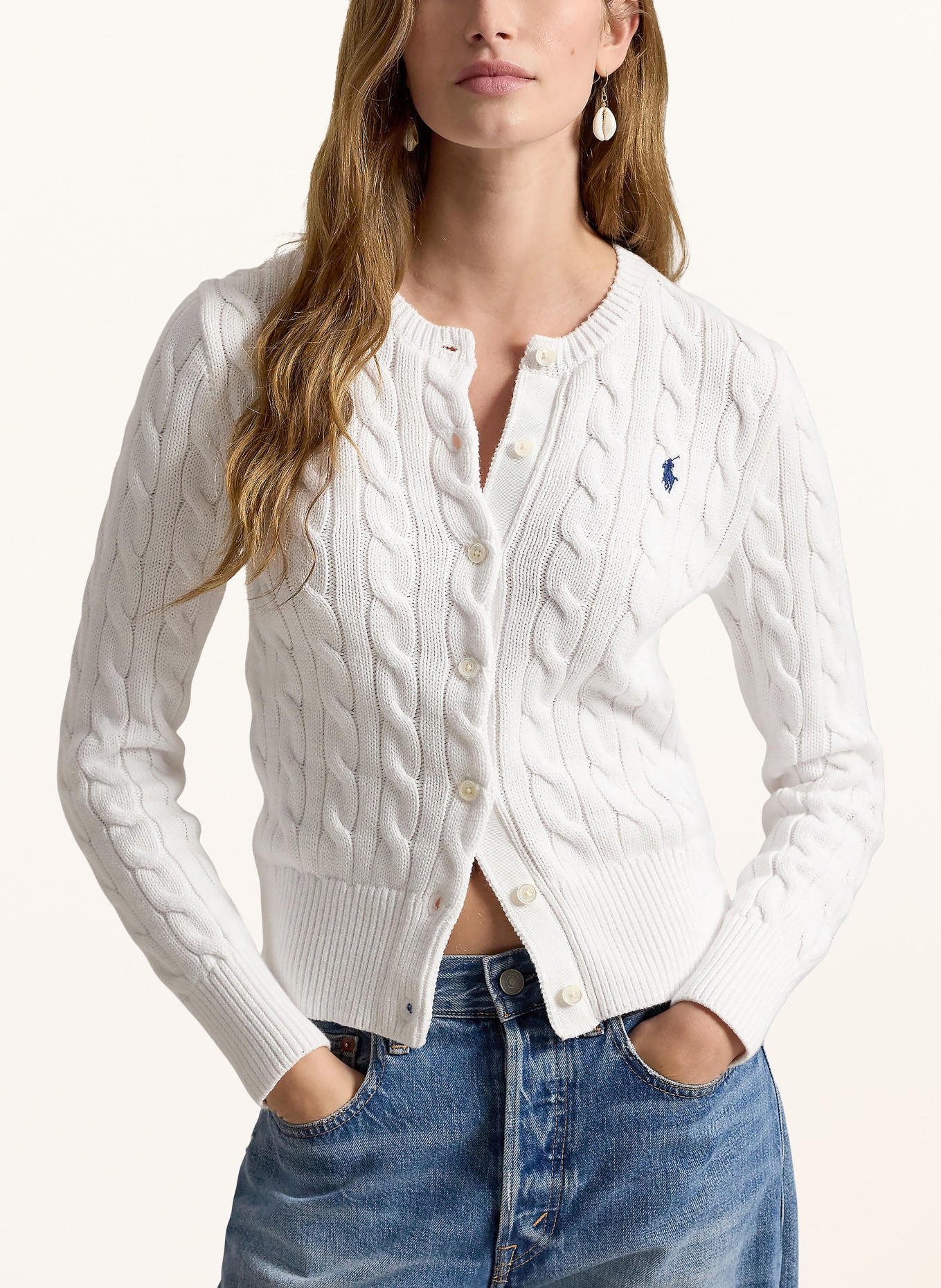POLO RALPH LAUREN breiwerk: WIT