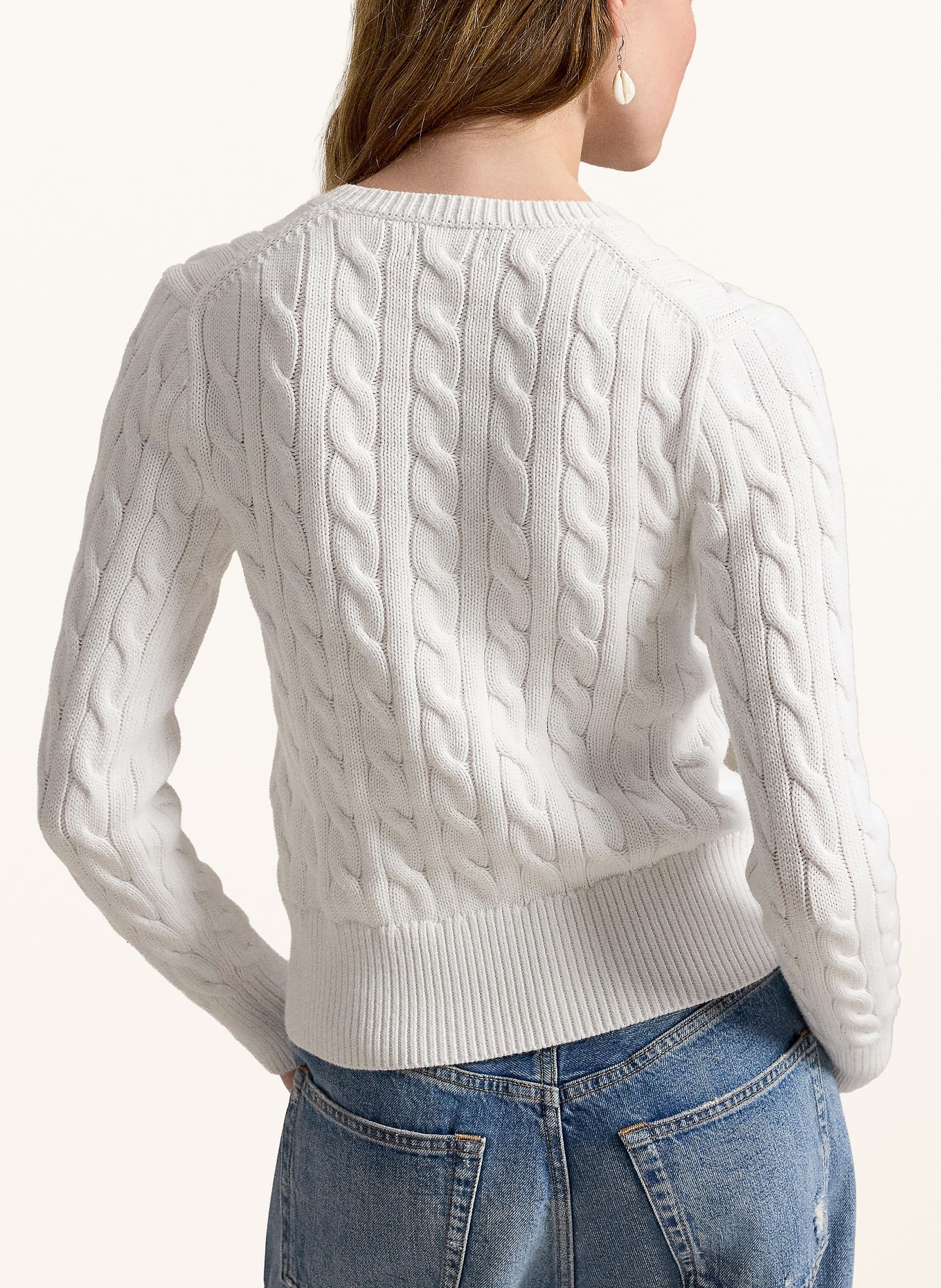 POLO RALPH LAUREN breiwerk: WIT