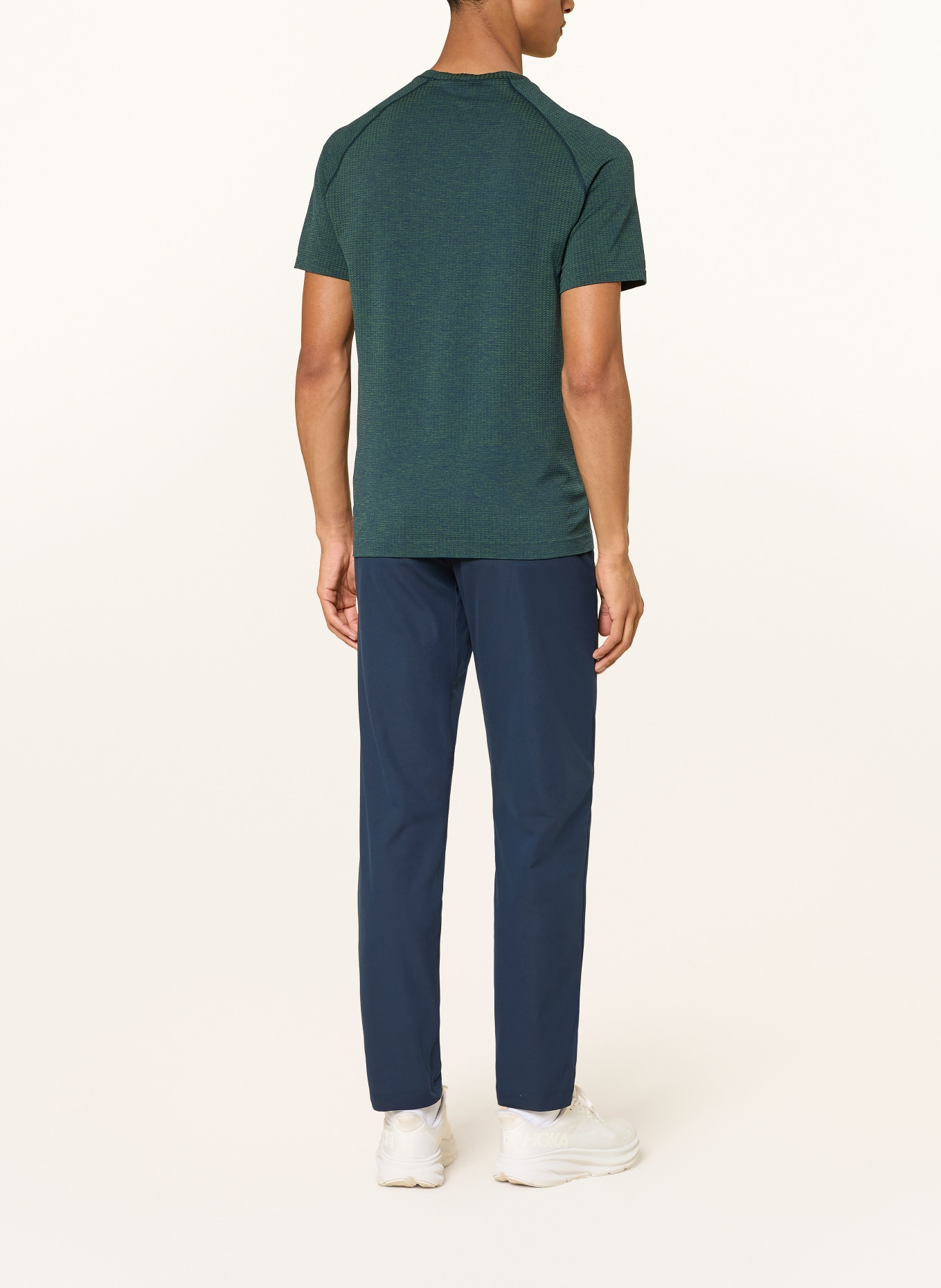 lululemon METAL VENT TECH SHORT SLEEVE 3.0 T-shirt: DARK GREEN / DARK BLUE