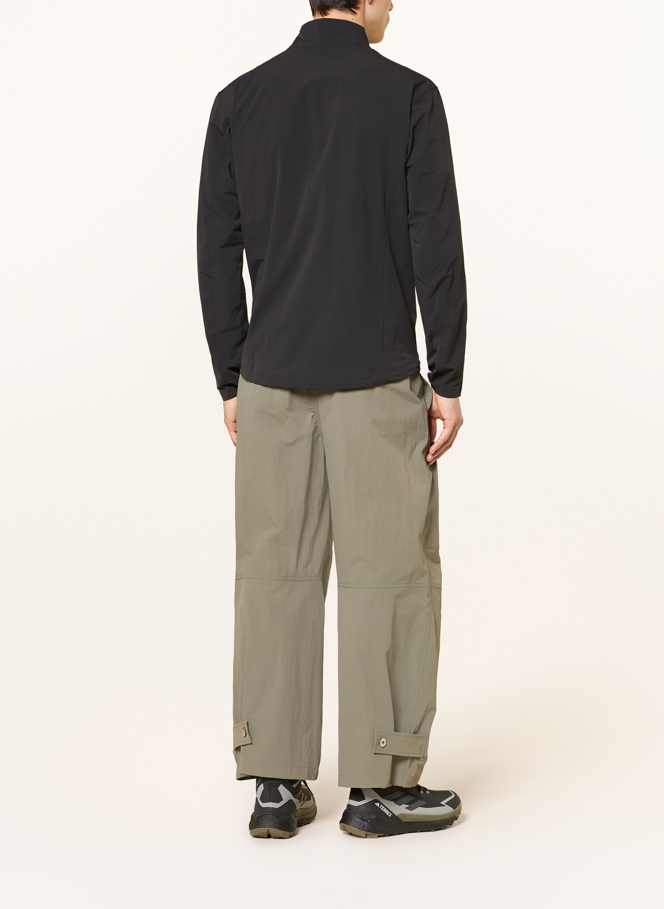 ARC'TERYX Softshell-Jacke GAMMA LIGHTWEIGHT: SCHWARZ