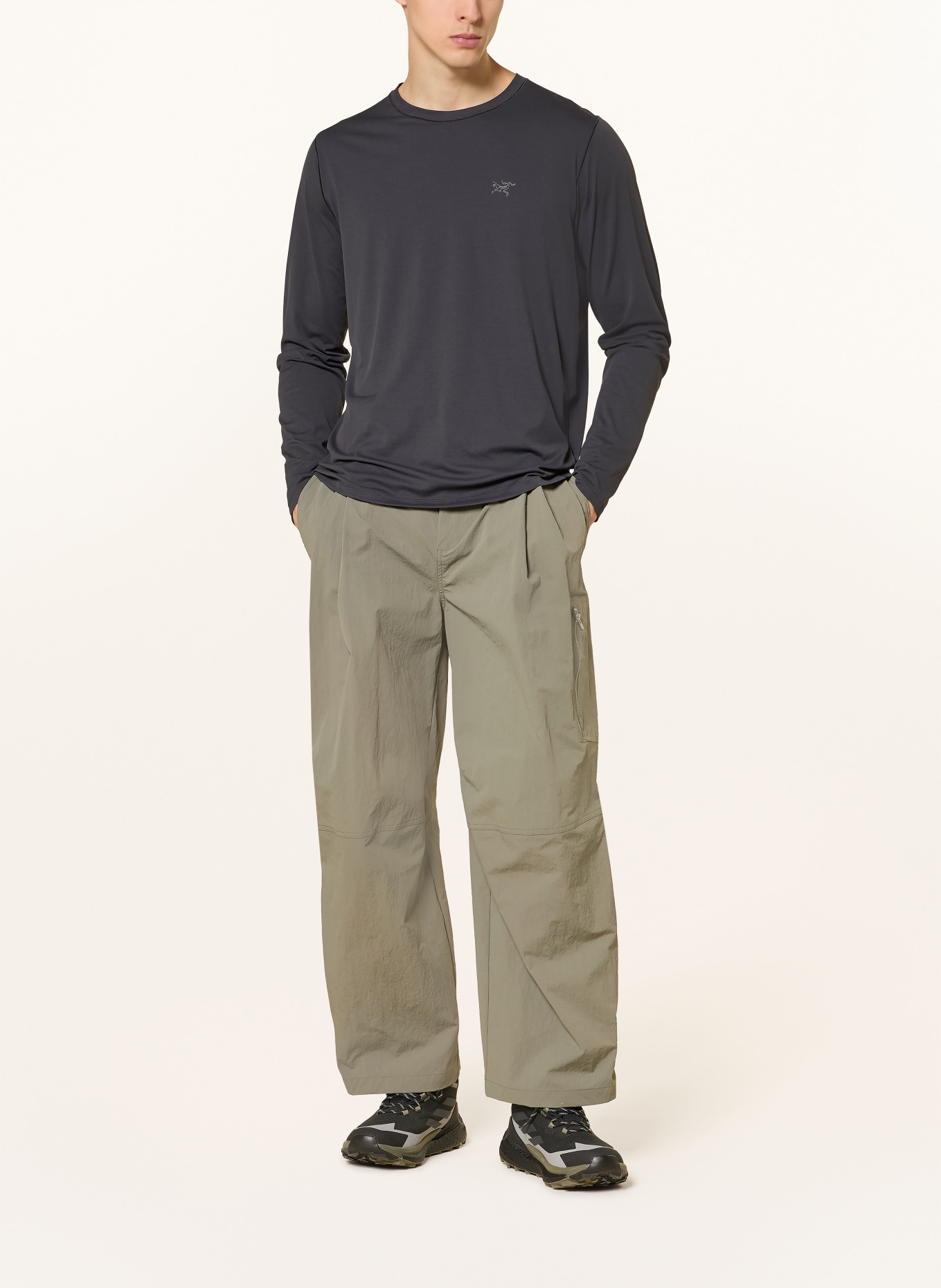ARC'TERYX CORMAC Performance Shirt: BLACK