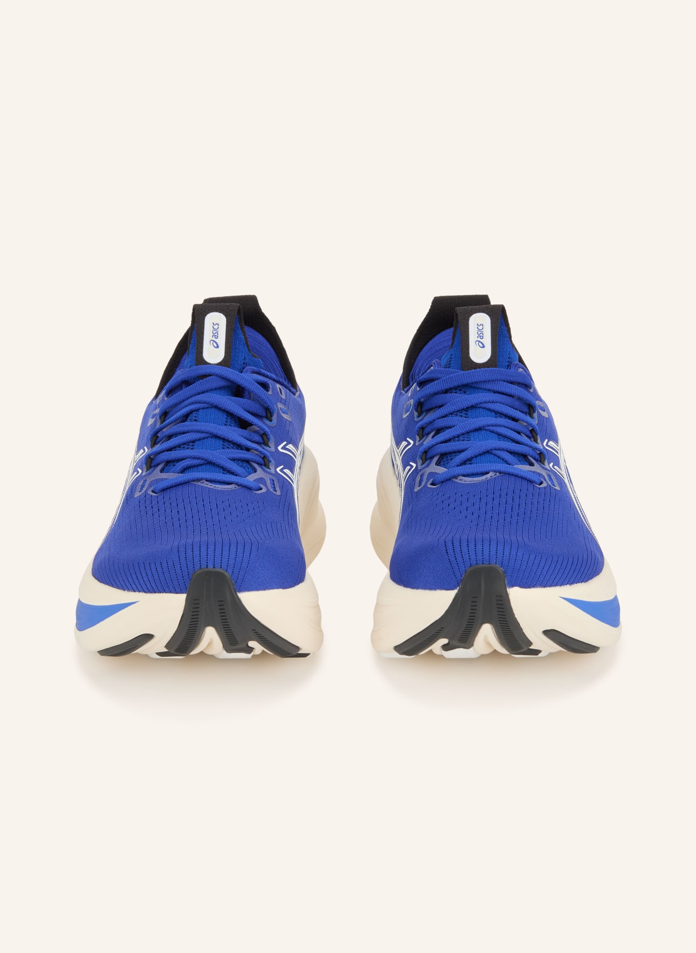 ASICS Laufschuhe GEL-NIMBUS 28: BLAU / WEISS / SCHWARZ