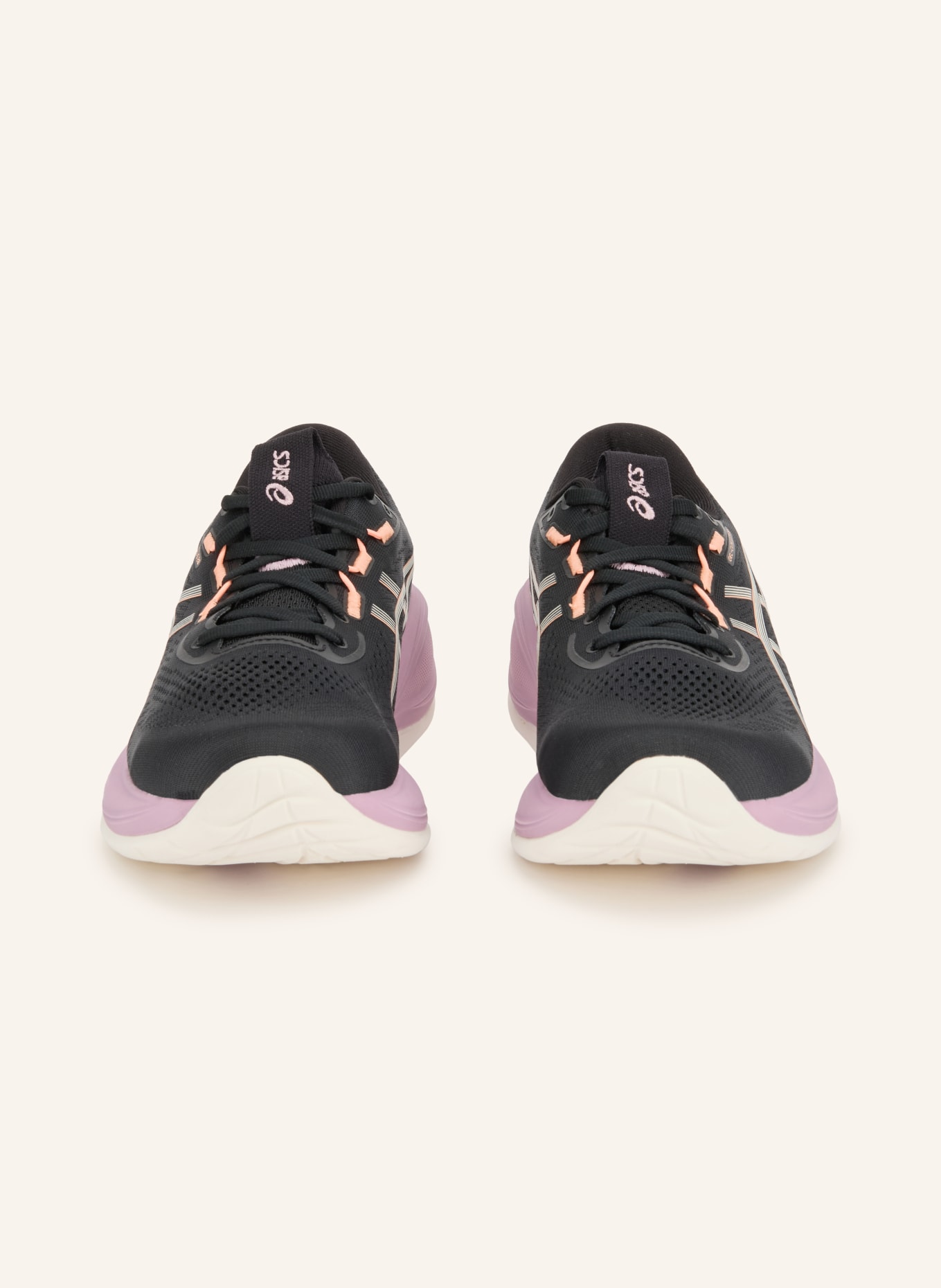 ASICS Buty do biegania GEL-CUMULUS 28: CZARNY / POMARAŃCZOWY / BIAŁY