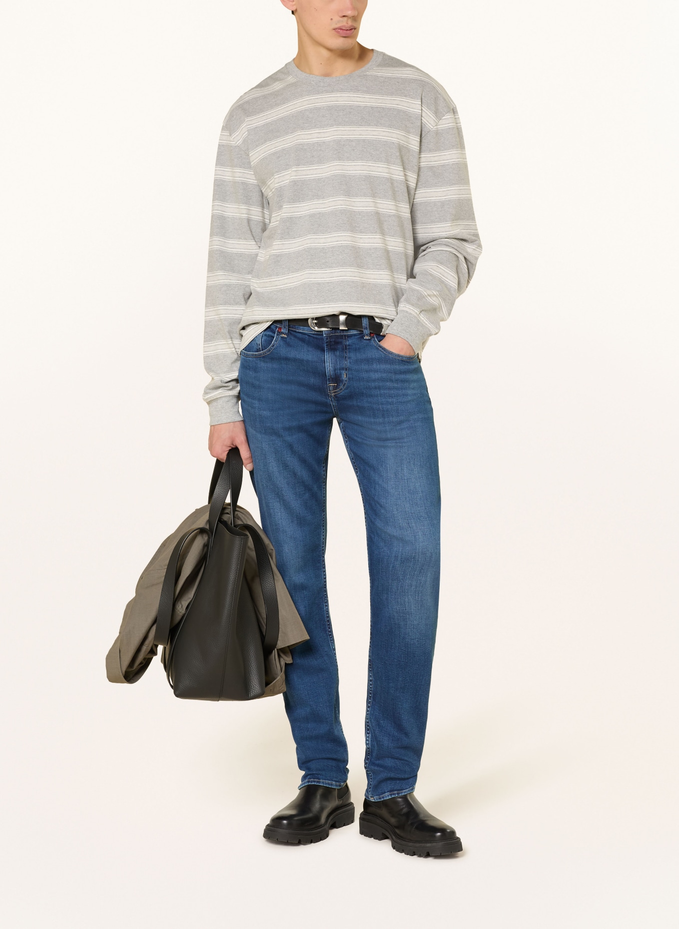 7 for all mankind SLIMMY MIRROR jeans, slim fit: 3LK Mid Blue
