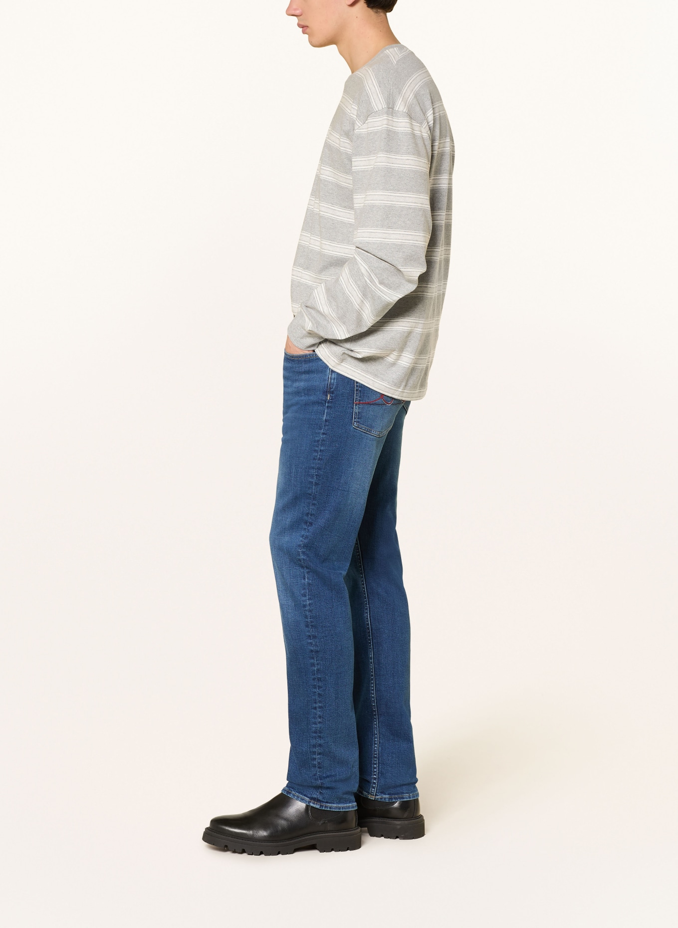 7 for all mankind SLIMMY MIRROR jeans, slim fit: 3LK Mid Blue