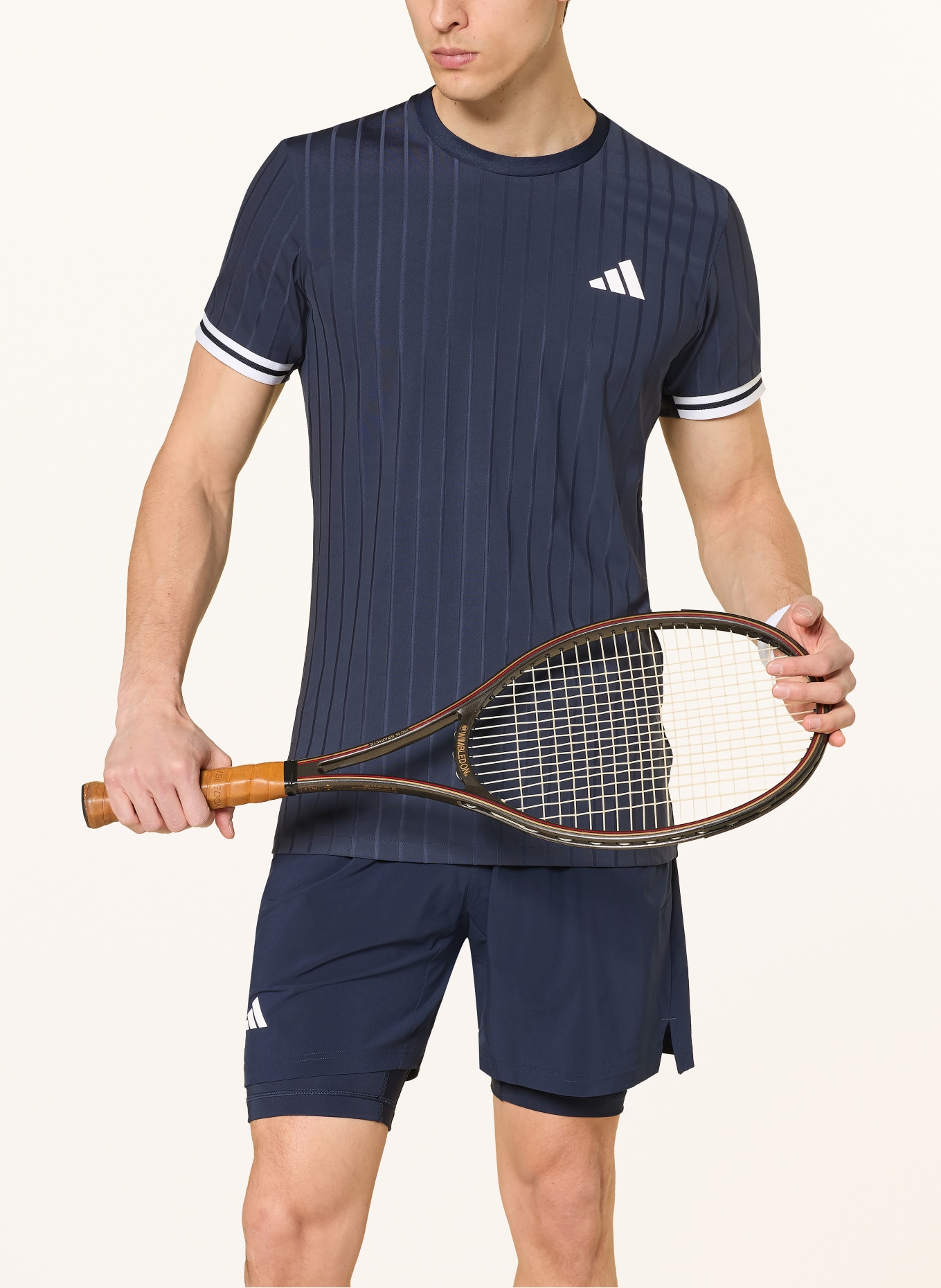 adidas Spodenki tenisowe 2 w 1 TENNIS CLIMACOOL: GRANATOWY