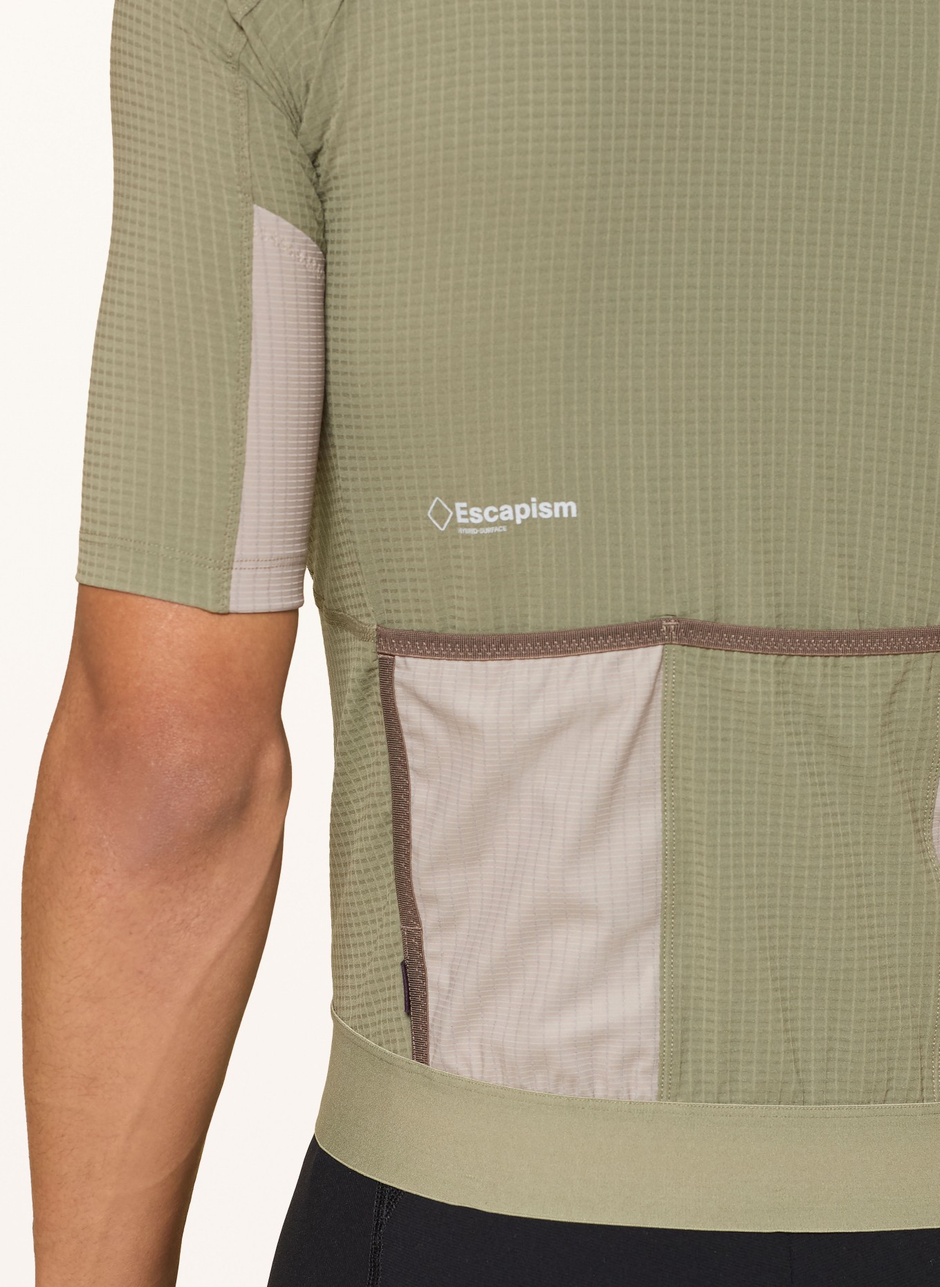 PAS NORMAL STUDIOS Fietsshirt ESCAPISM: GROEN