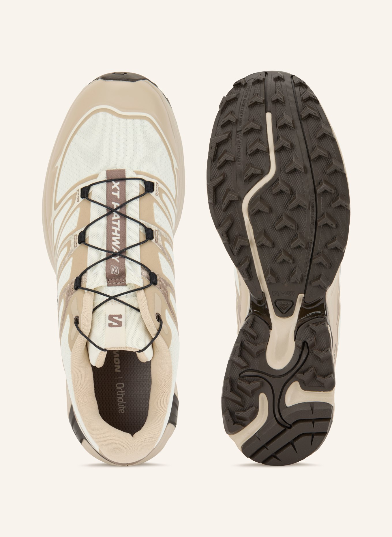 SALOMON Sneaker XT-PATHWAY 2: CREME / BEIGE