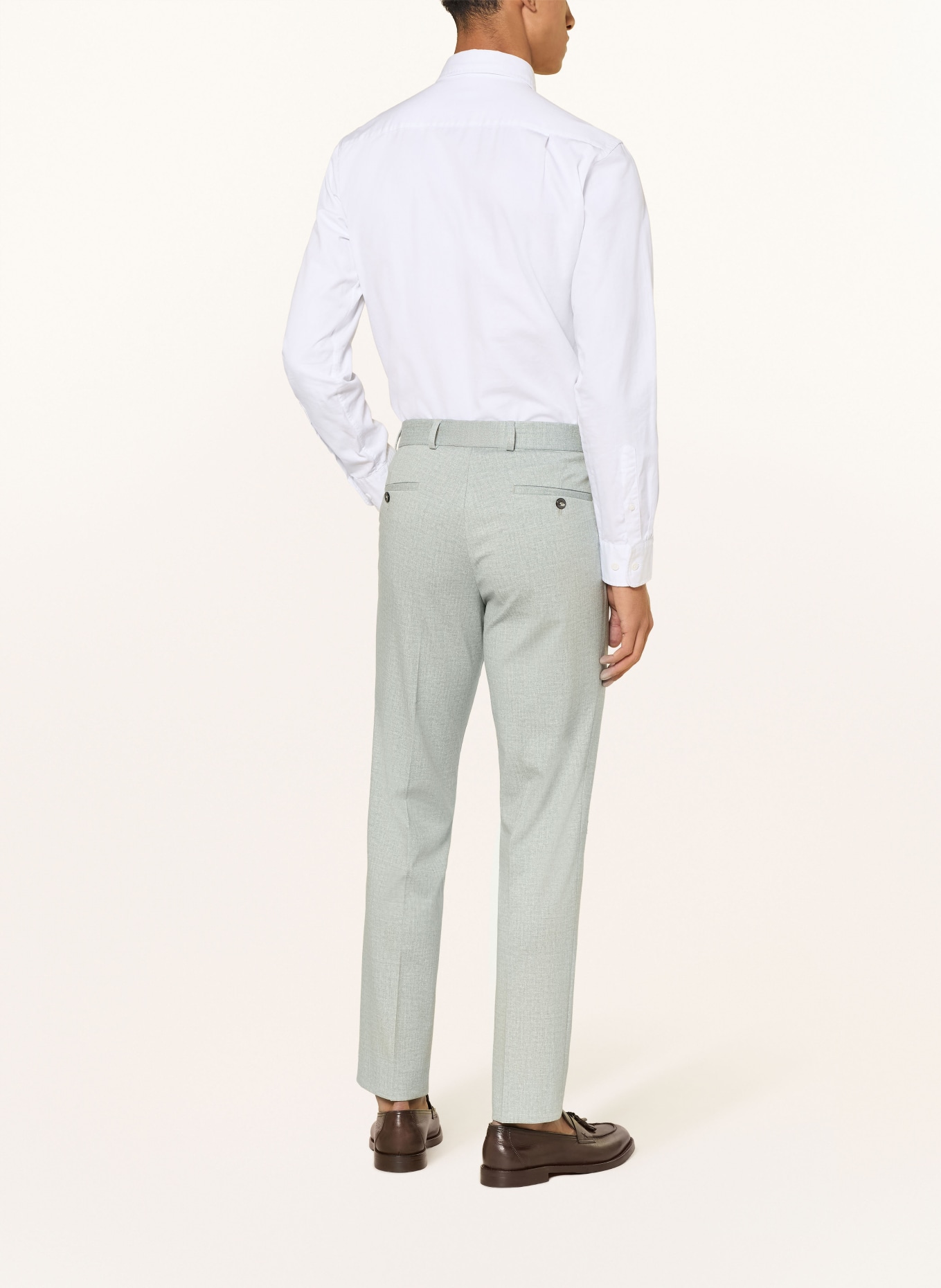 CG - CLUB of GENTS Suit pants CG PACO Slim Fit: 51 hellgrün