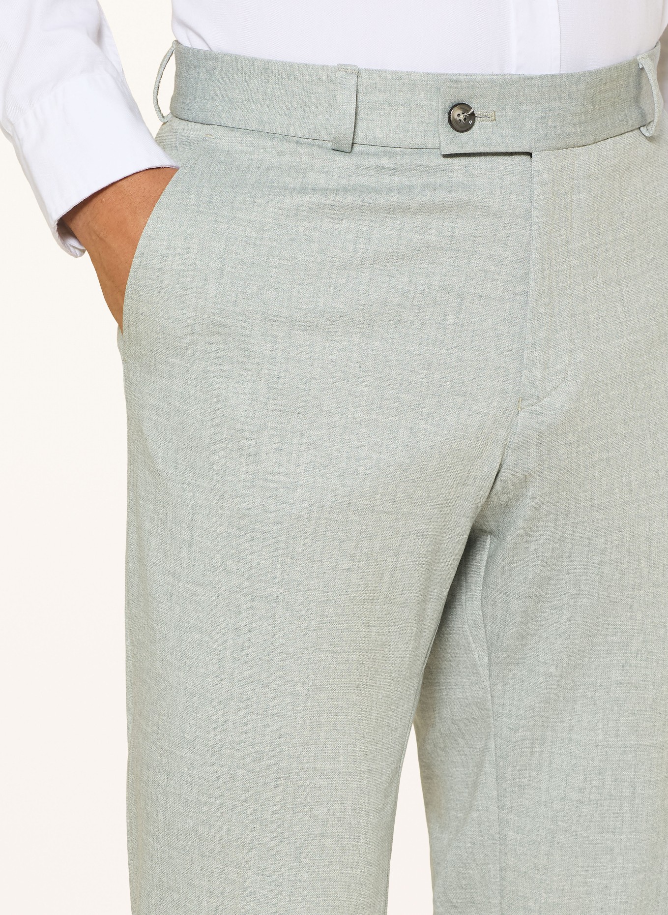 CG - CLUB of GENTS Suit pants CG PACO Slim Fit: 51 hellgrün