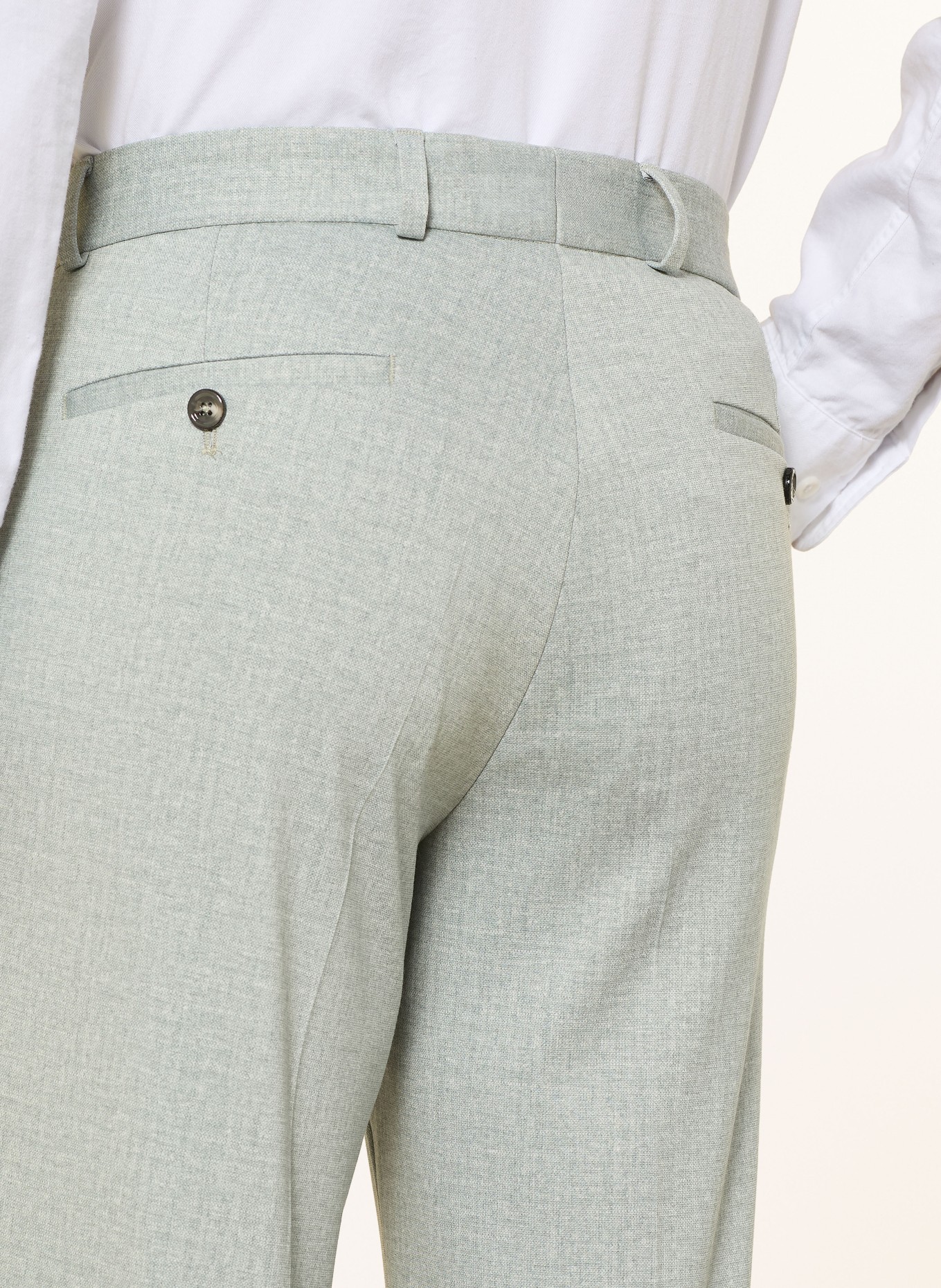 CG - CLUB of GENTS Suit pants CG PACO Slim Fit: 51 hellgrün