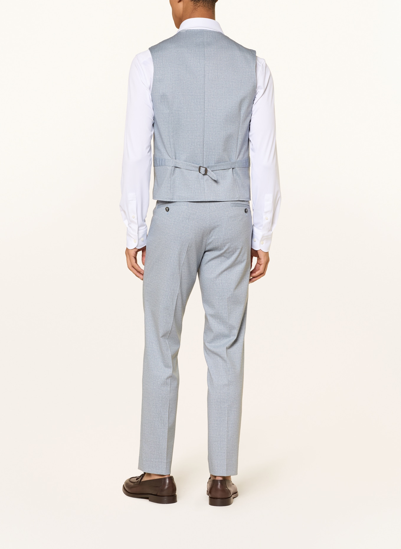 CG - CLUB of GENTS Suit pants CG PACO Slim Fit: 61 HELLBLAU