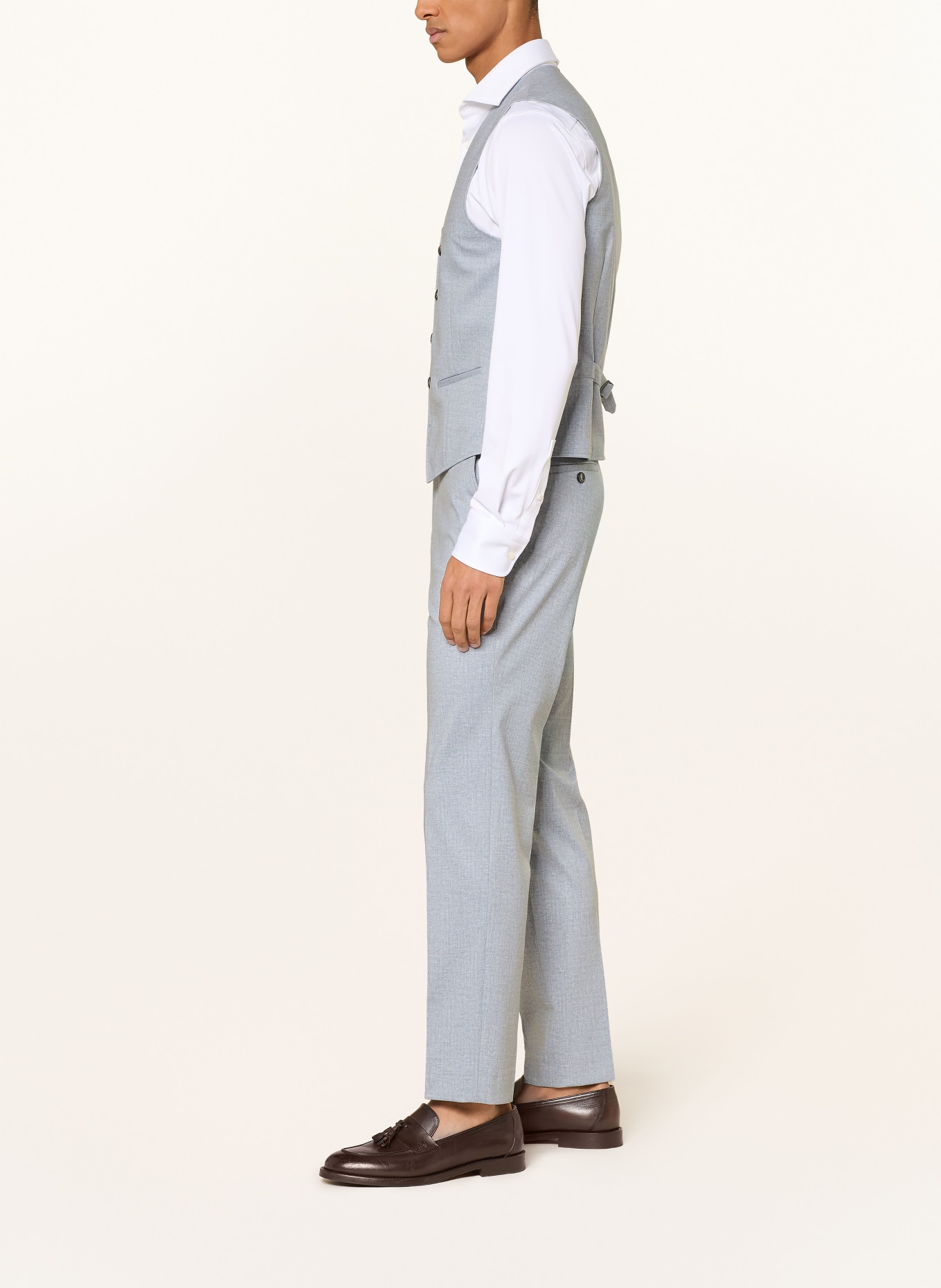 CG - CLUB of GENTS Suit pants CG PACO Slim Fit: 61 HELLBLAU