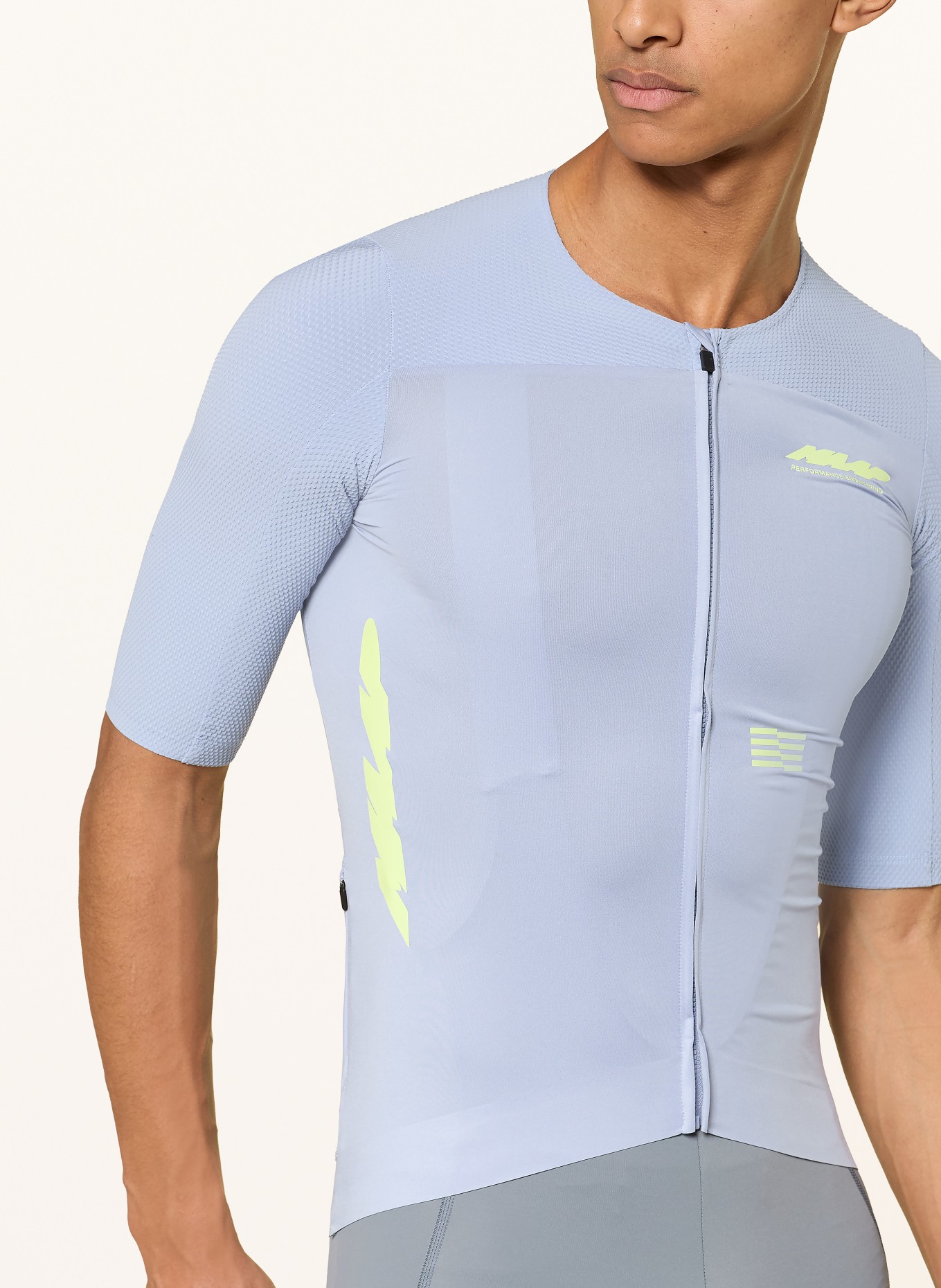 MAAP Fietsshirt ECLIPSE PRO RACE: LICHTBLAUW / LICHTGROEN