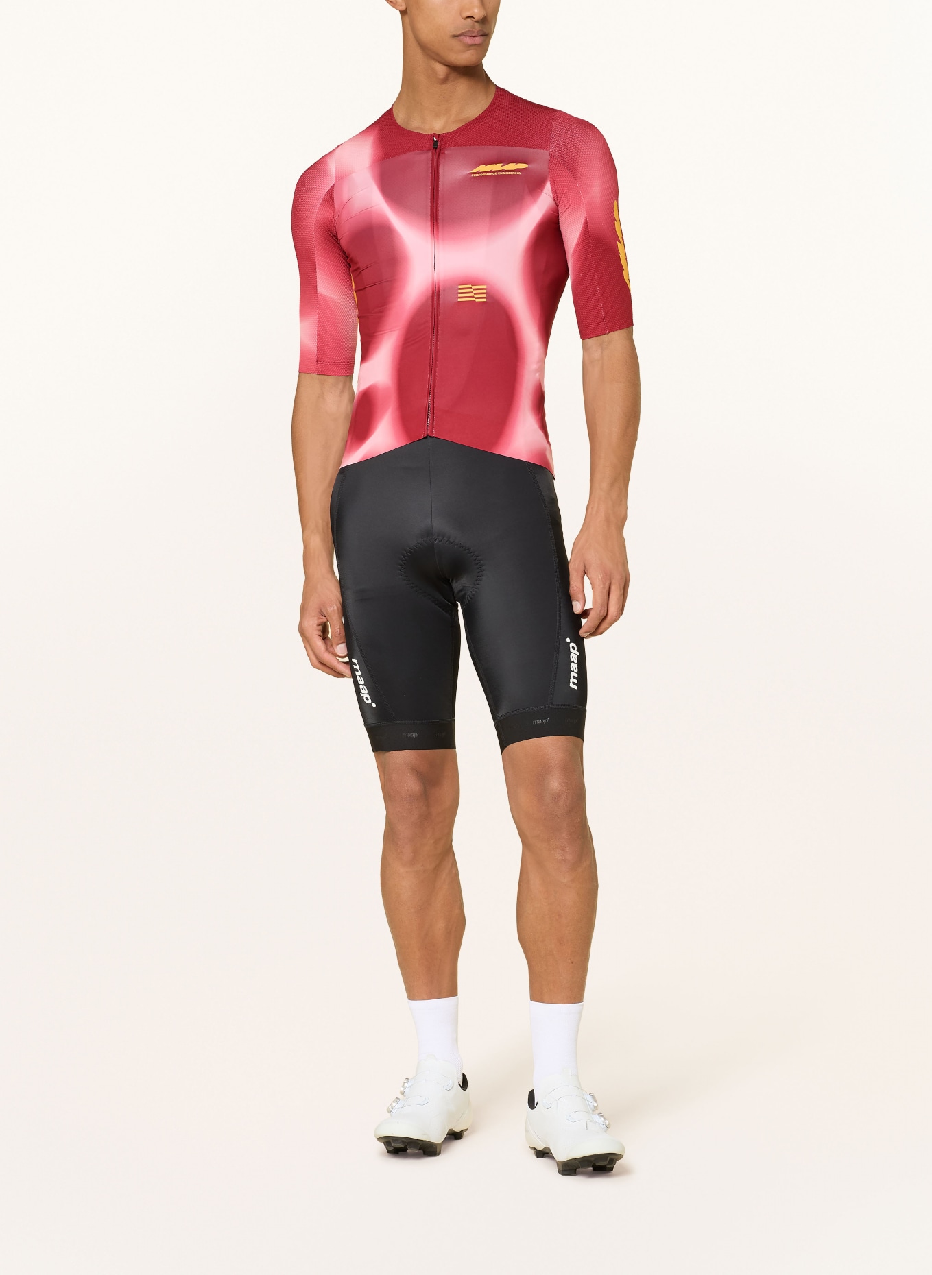 MAAP Fietsshirt VOID PRO RACE: ROOD / LICHTROOD