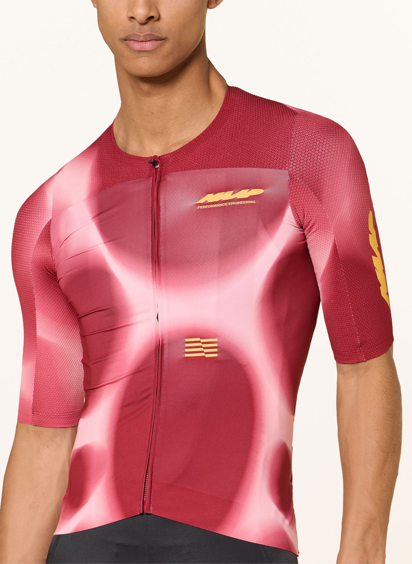 MAAP Fietsshirt VOID PRO RACE: ROOD / LICHTROOD