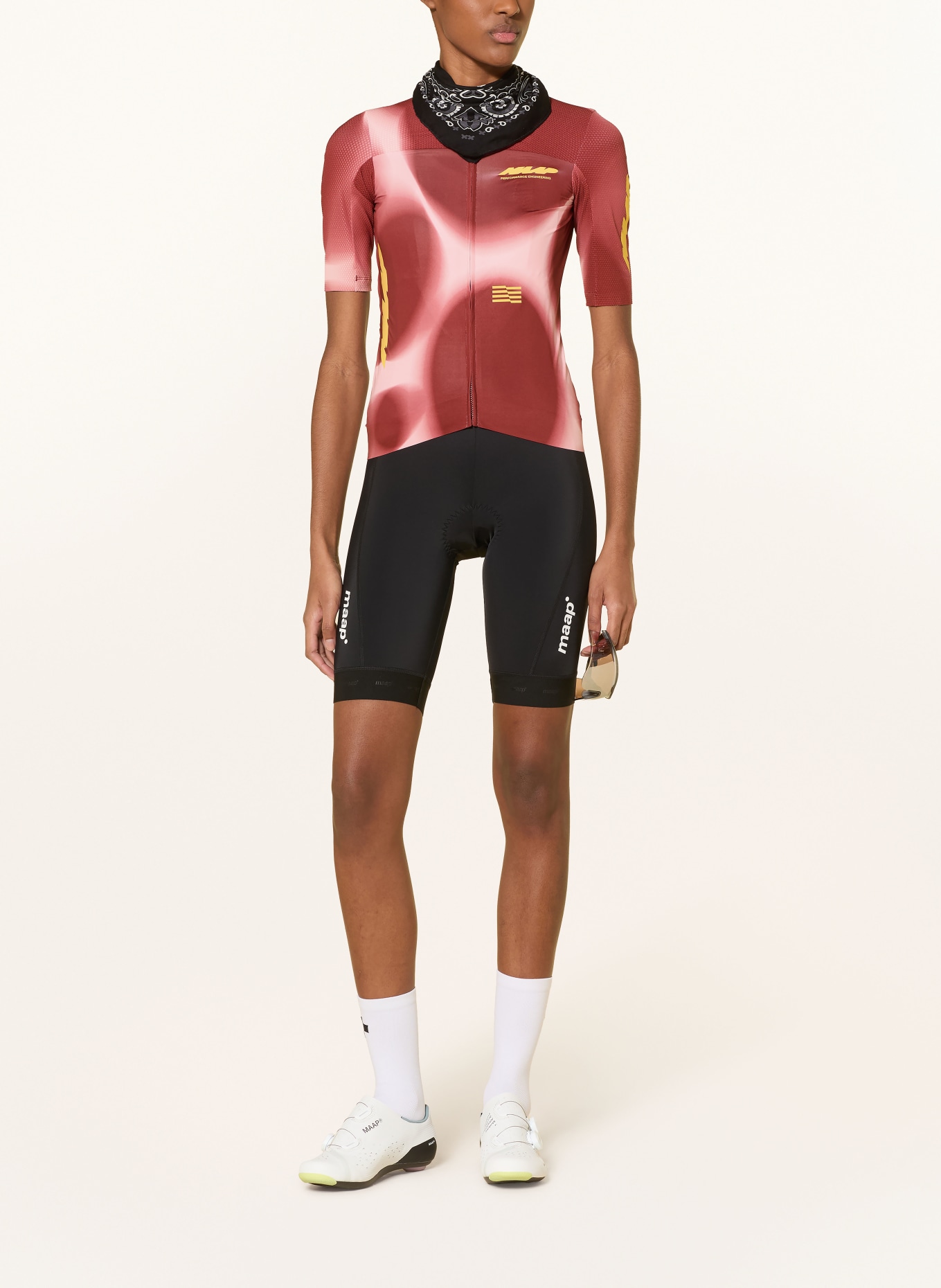 MAAP Radtrikot VOID PRO RACE: ROT / HELLROT / GELB